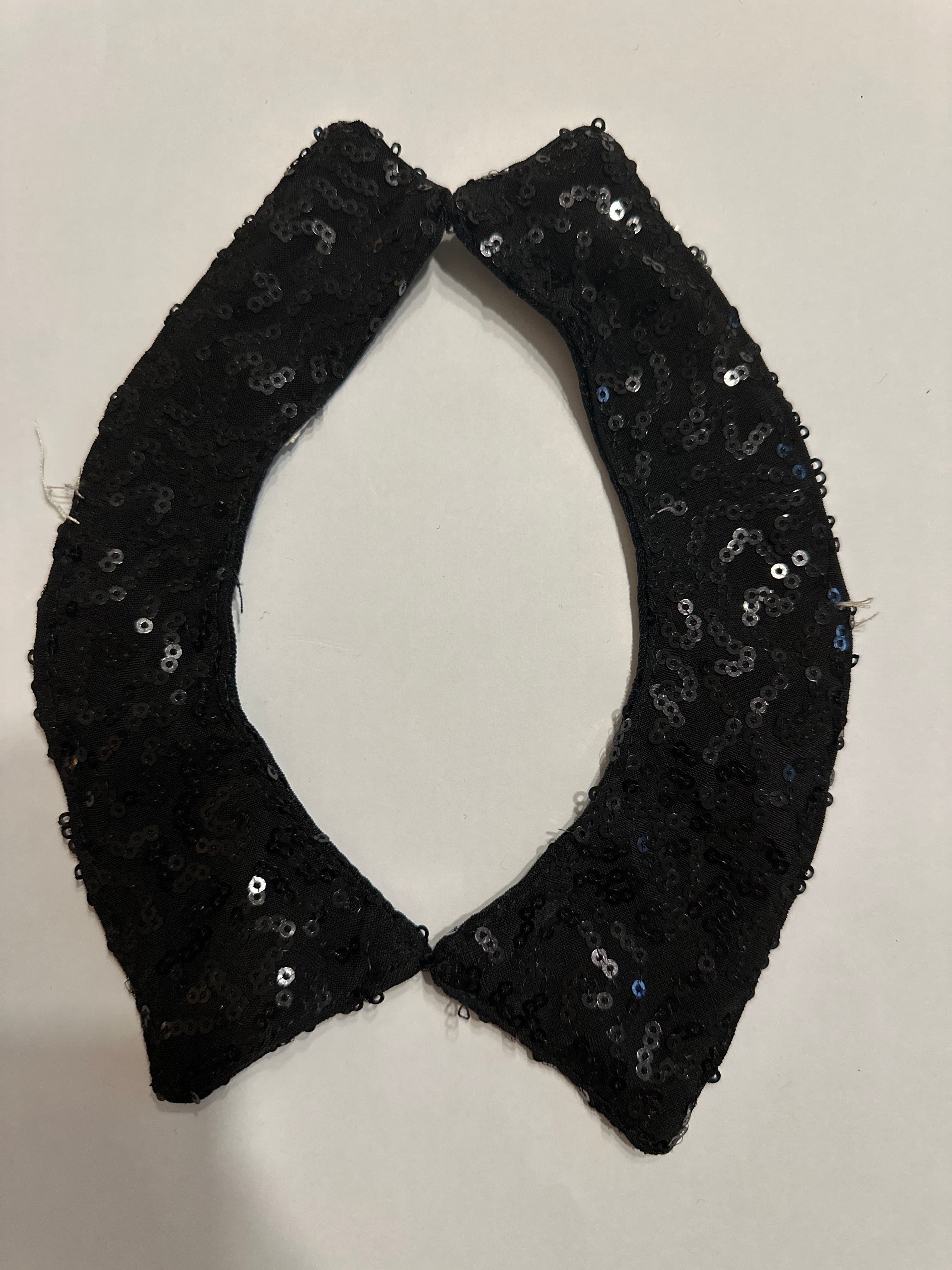 Black Sequin Collar - Image 1