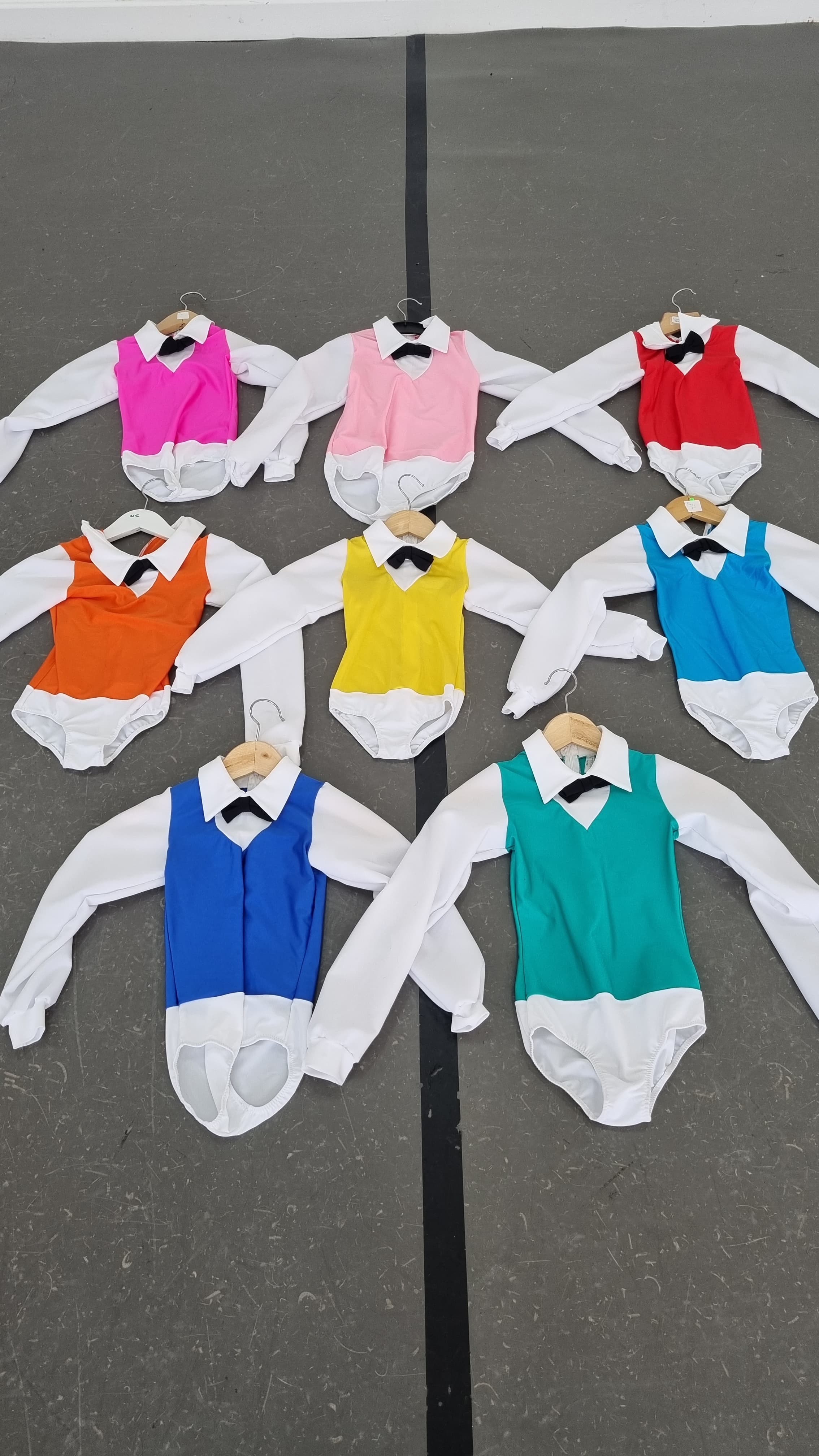 Waiters White Collared Leotard thumbnail 2