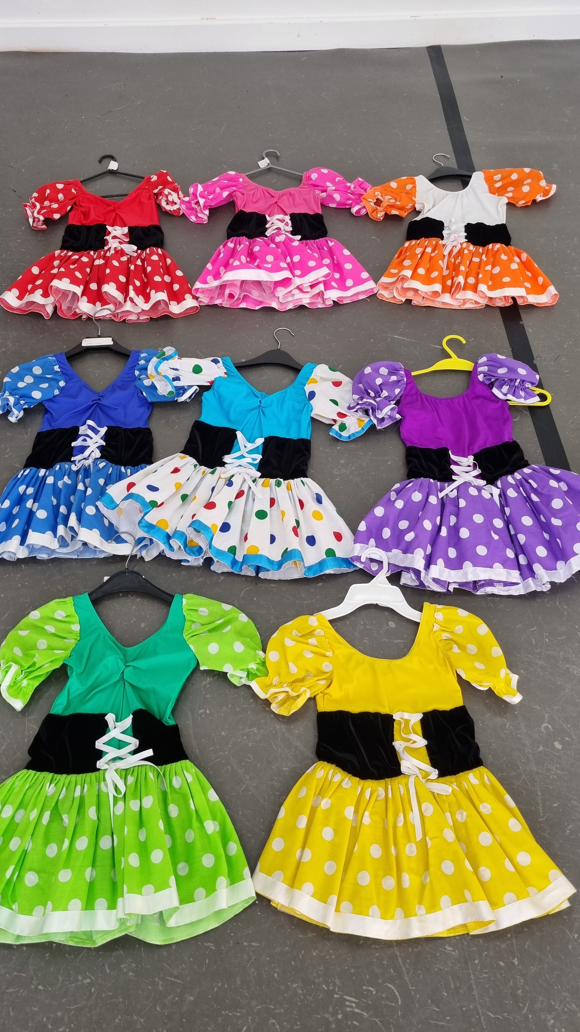 1st Position Dolls Polka Dot Dress (Various Colours) thumbnail 2
