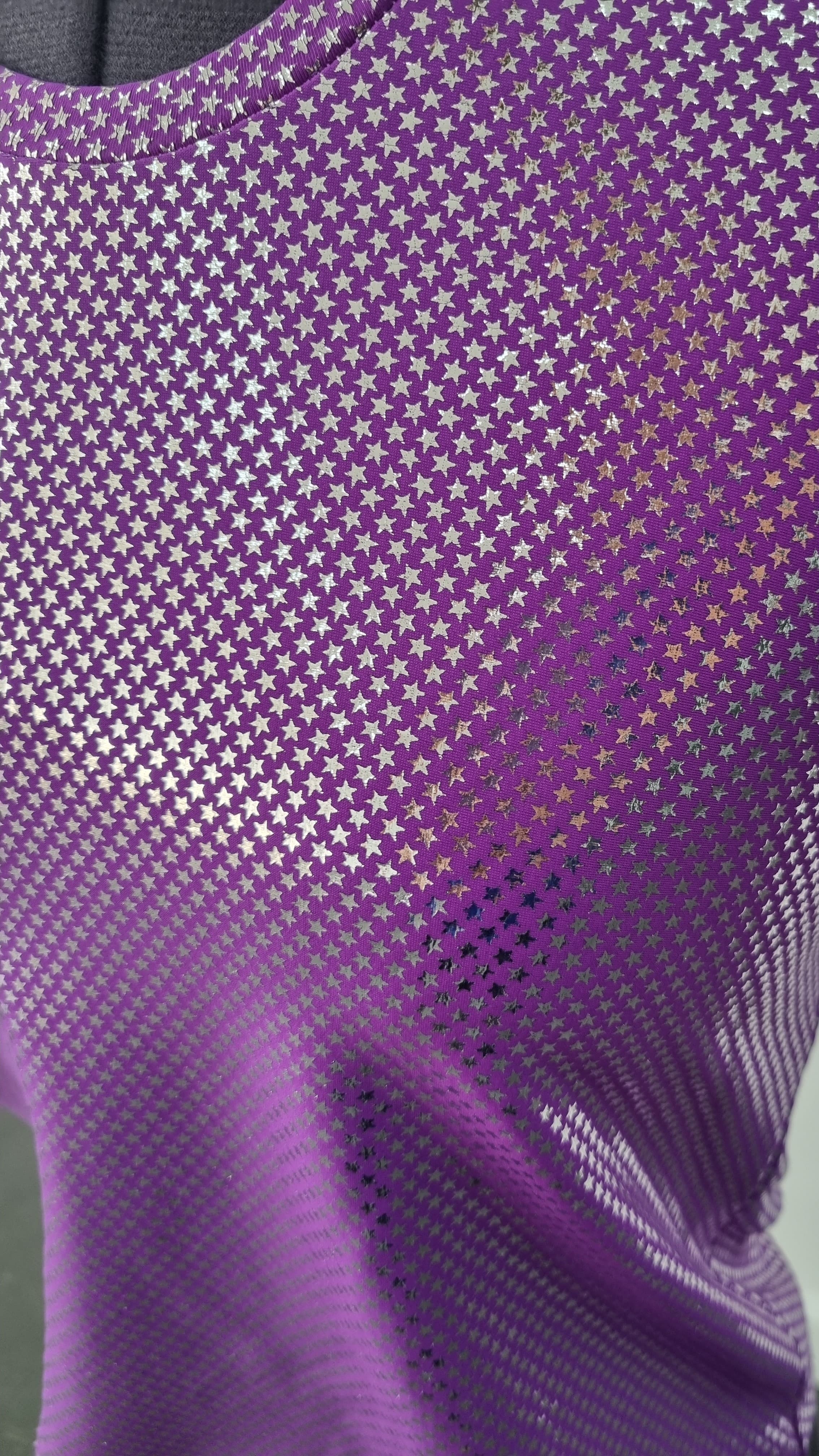 Purple and Silver Star Top thumbnail 2