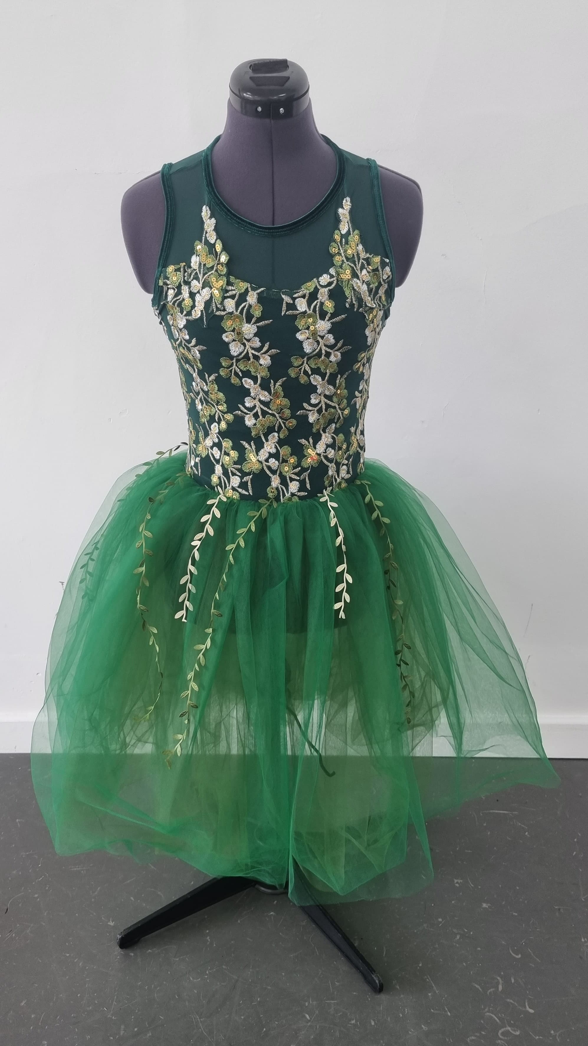 IDS Leaf Green Romantic Tutu thumbnail 2