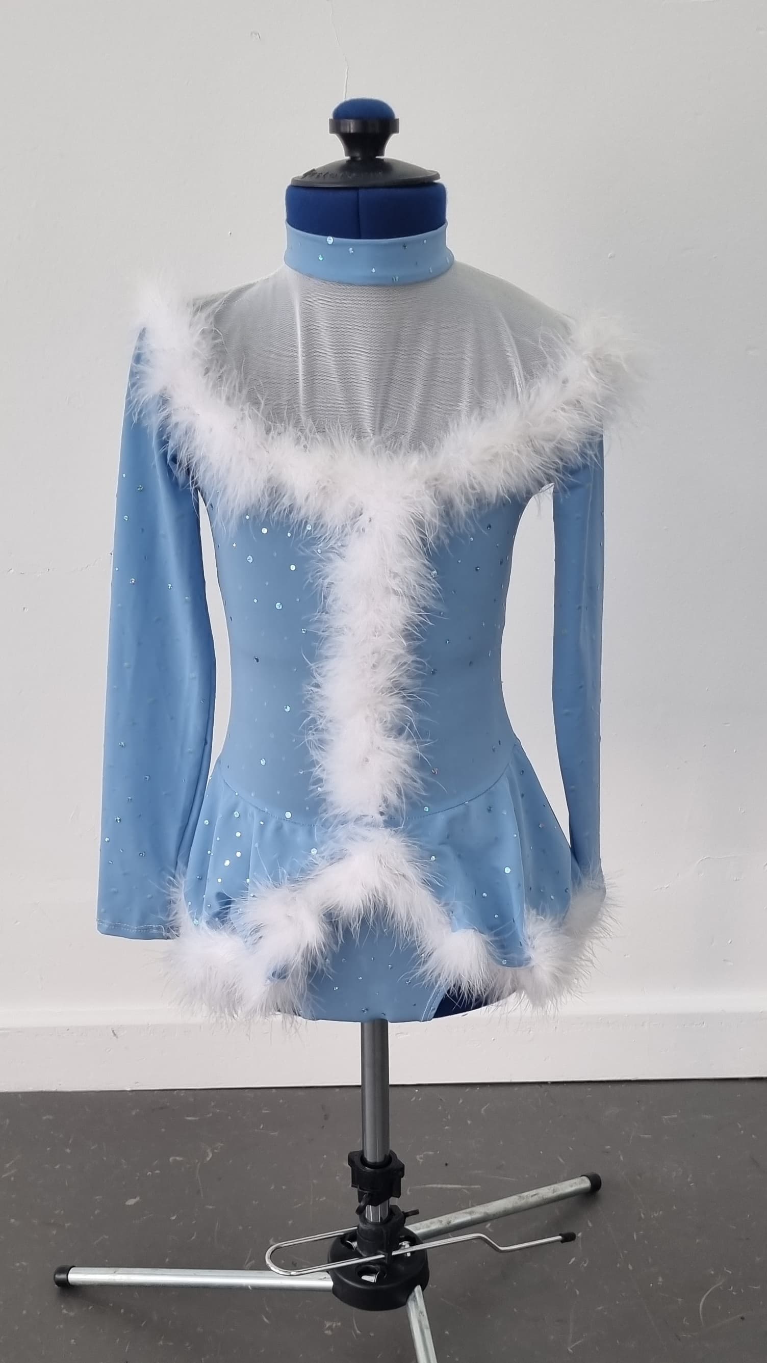 Fluffy Dresses (Yellow & Blue) thumbnail 2