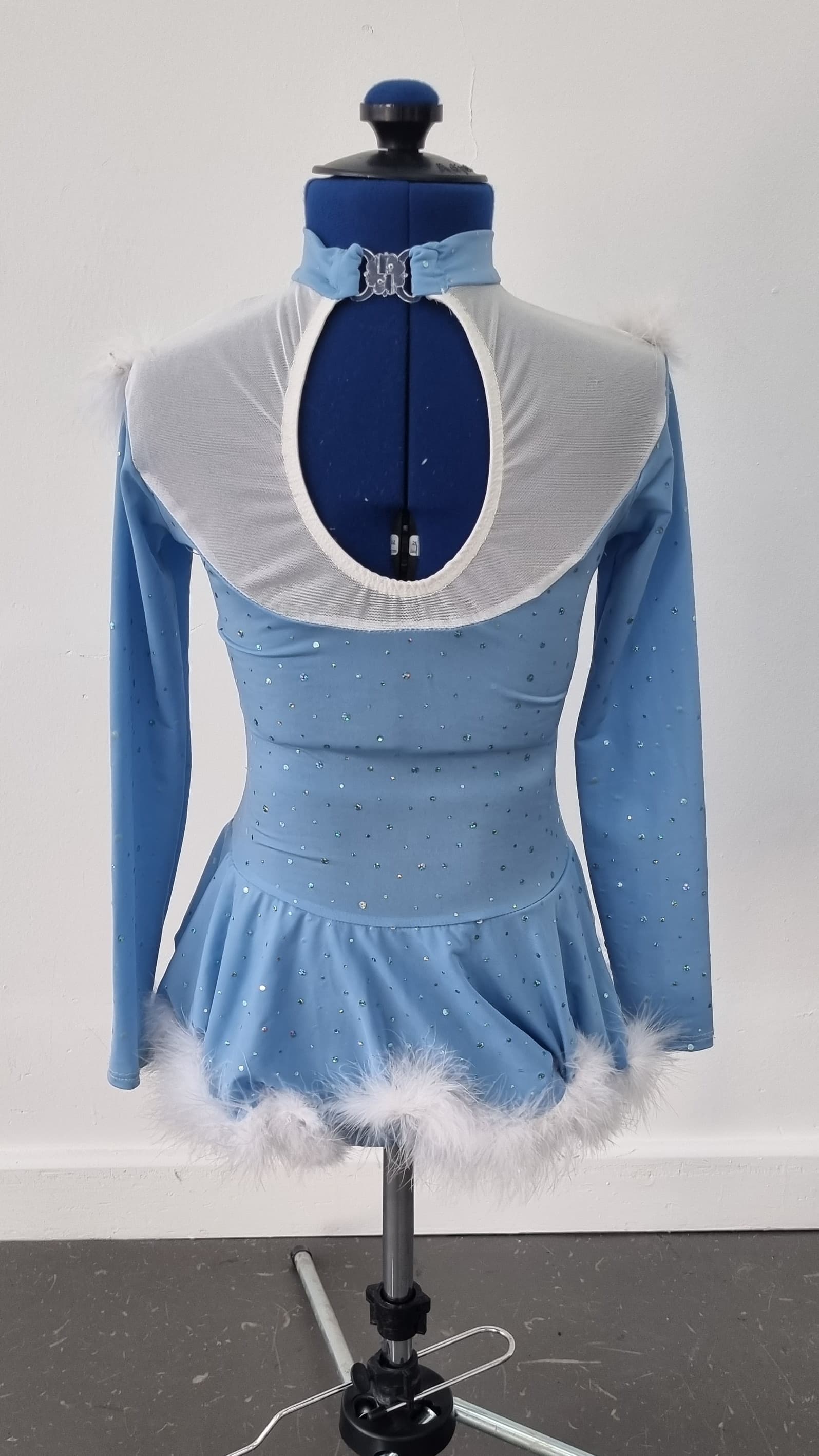 Fluffy Dresses (Yellow & Blue) thumbnail 3
