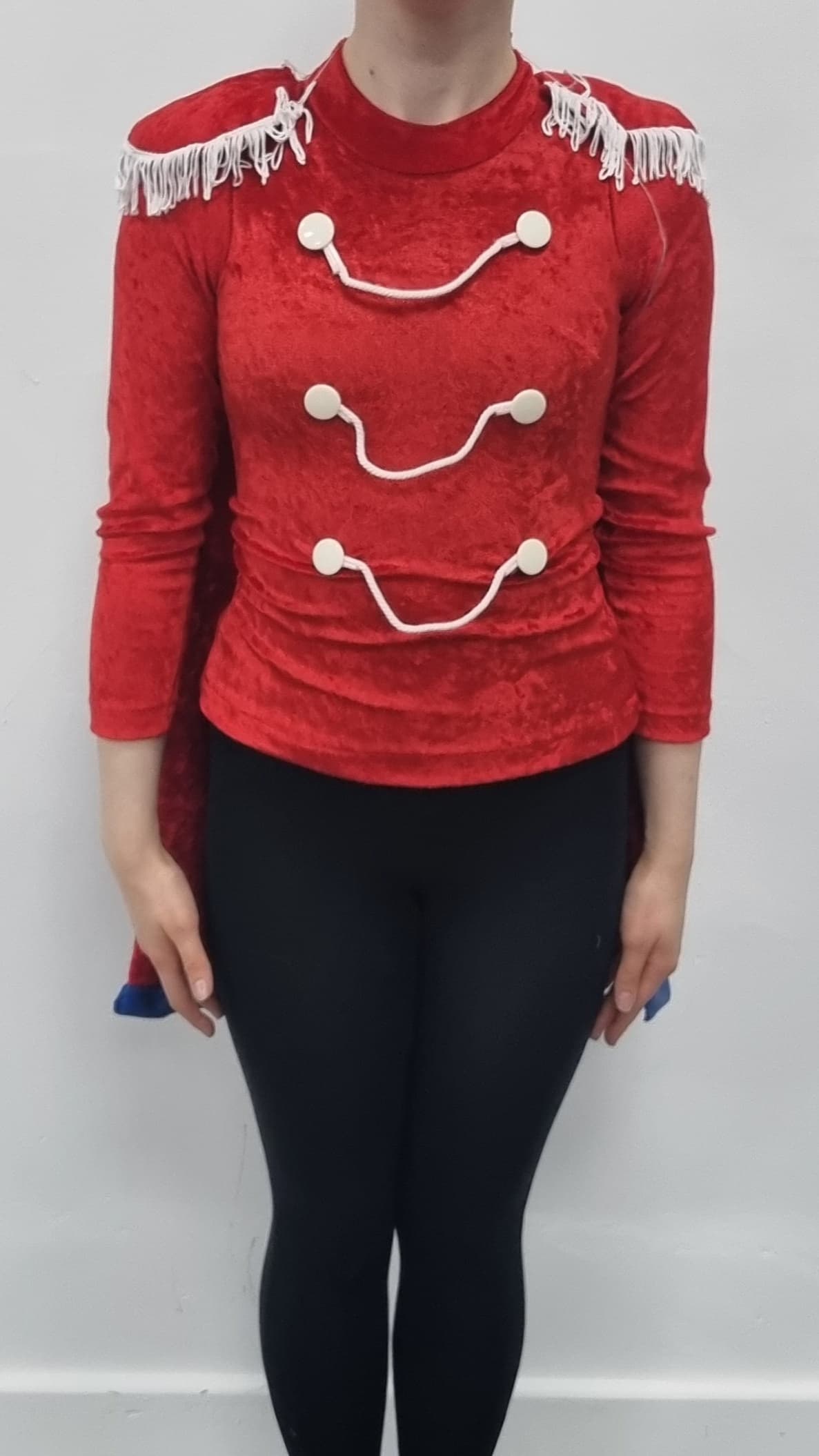 Guards Red Velvet Top - Image 1