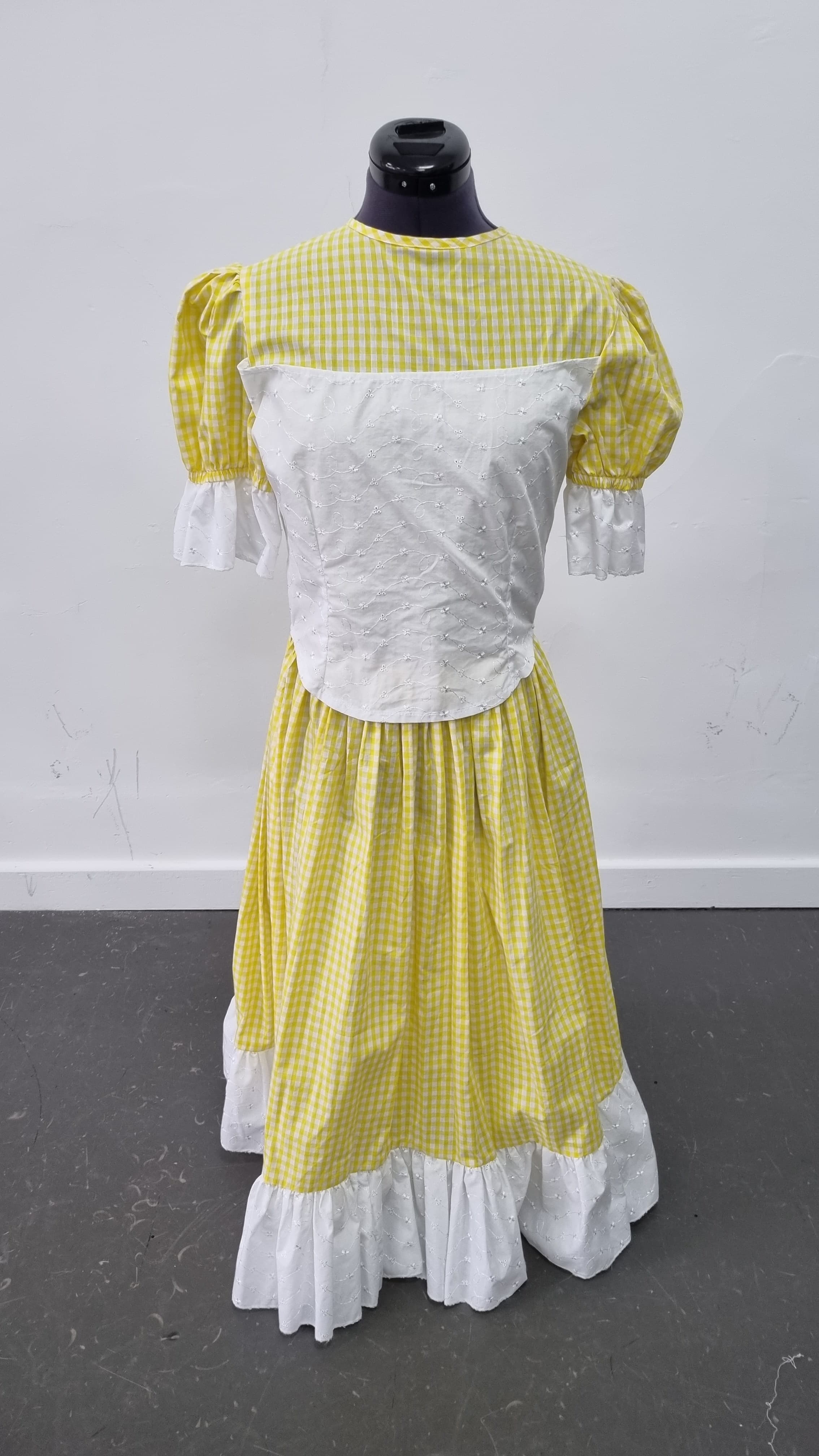 Farmer Gingham Dress (Various Colours) thumbnail 3