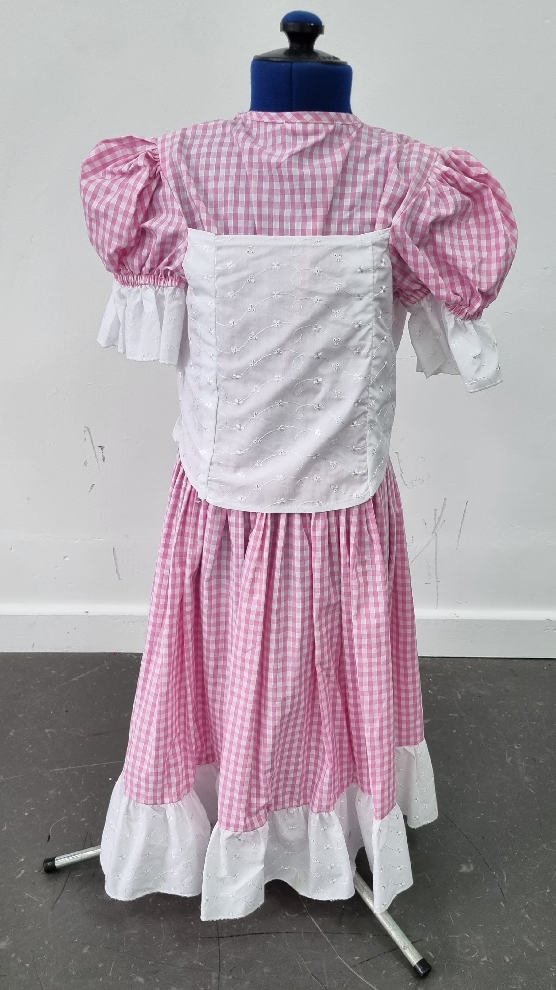 Farmer Gingham Dress (Various Colours) thumbnail 4