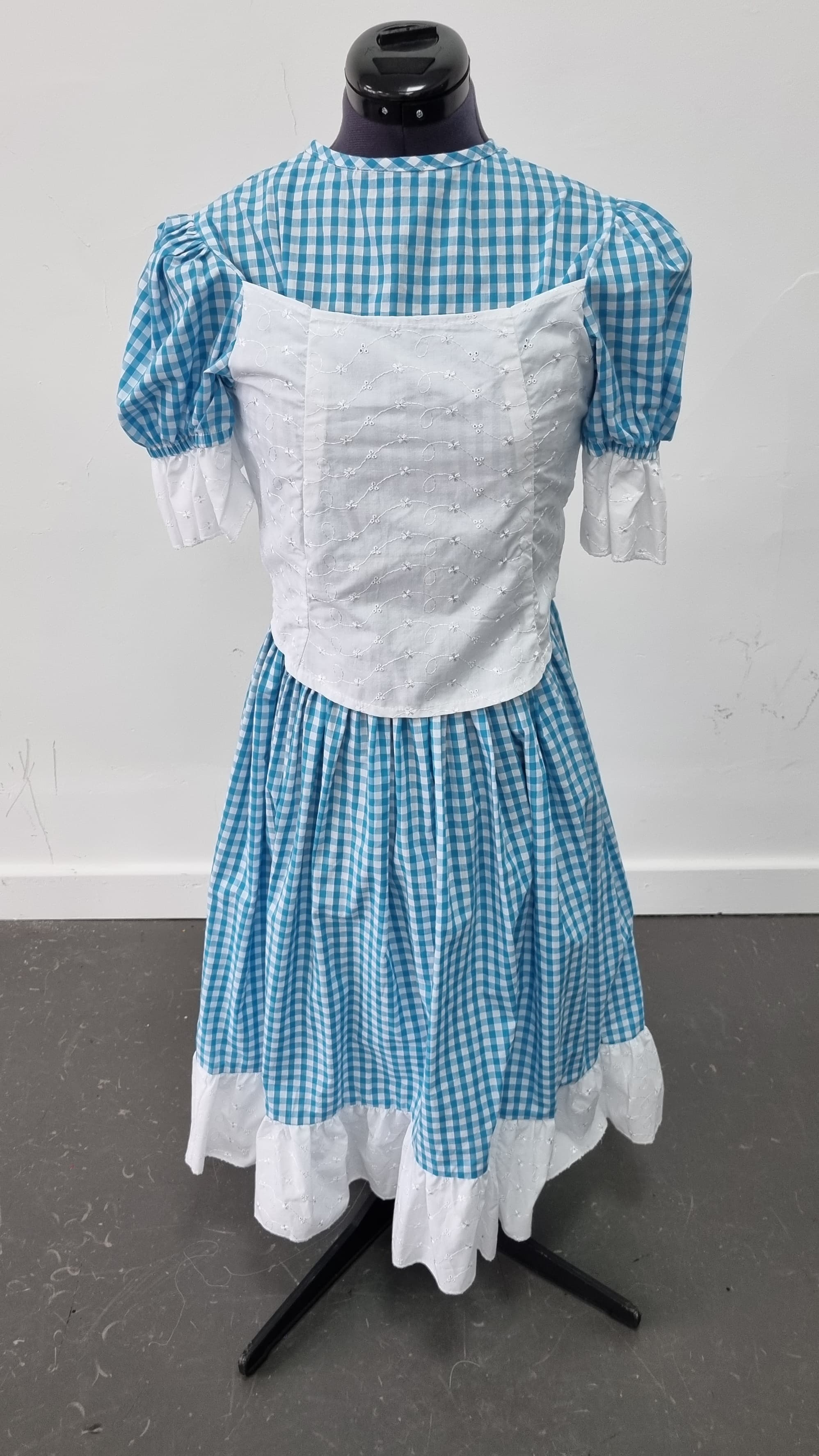 Farmer Gingham Dress (Various Colours) thumbnail 5