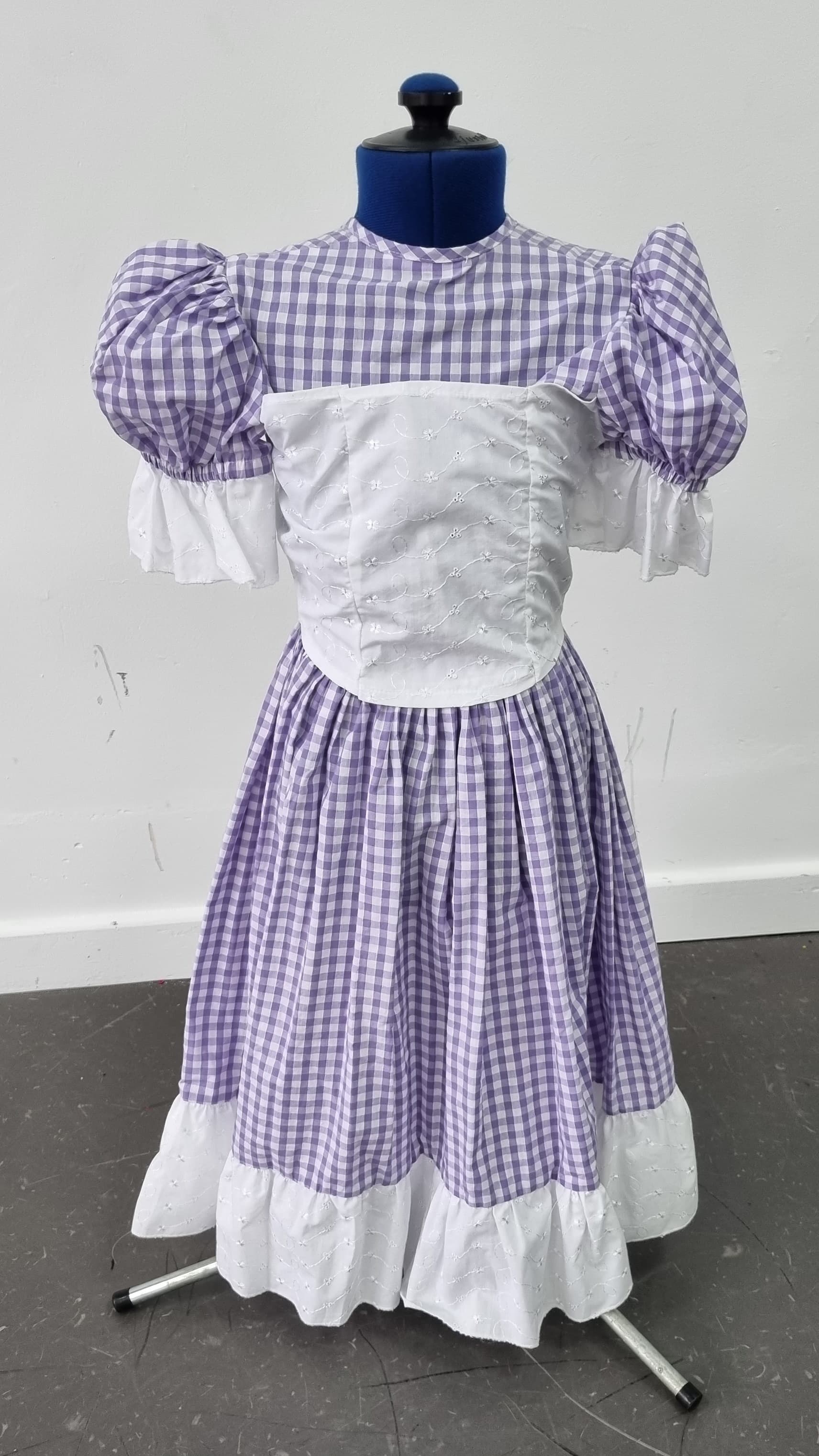 Farmer Gingham Dress (Various Colours) thumbnail 6