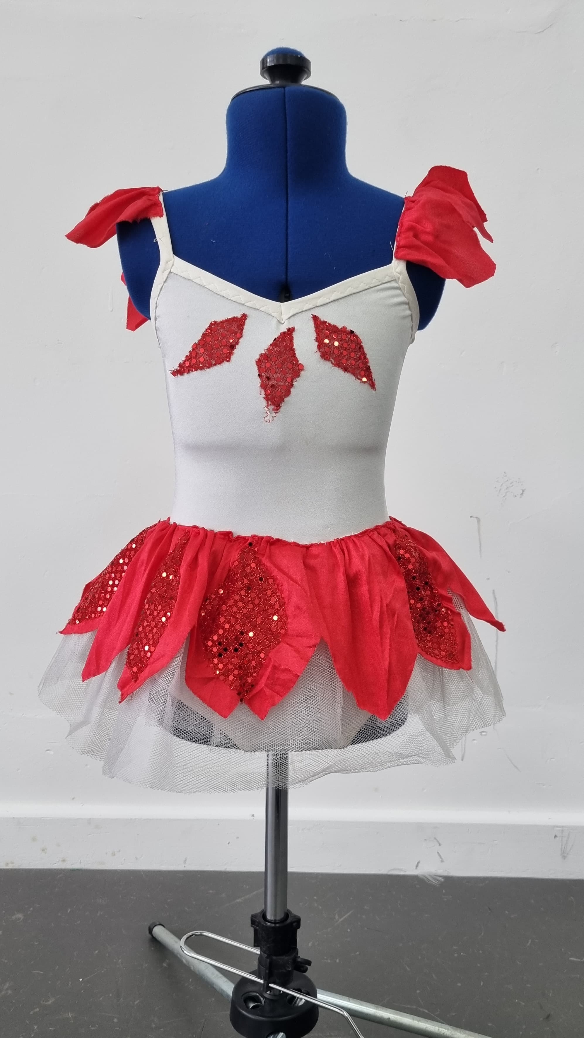 Diamond White Tutu (Red, Green & Blue) - Image 1
