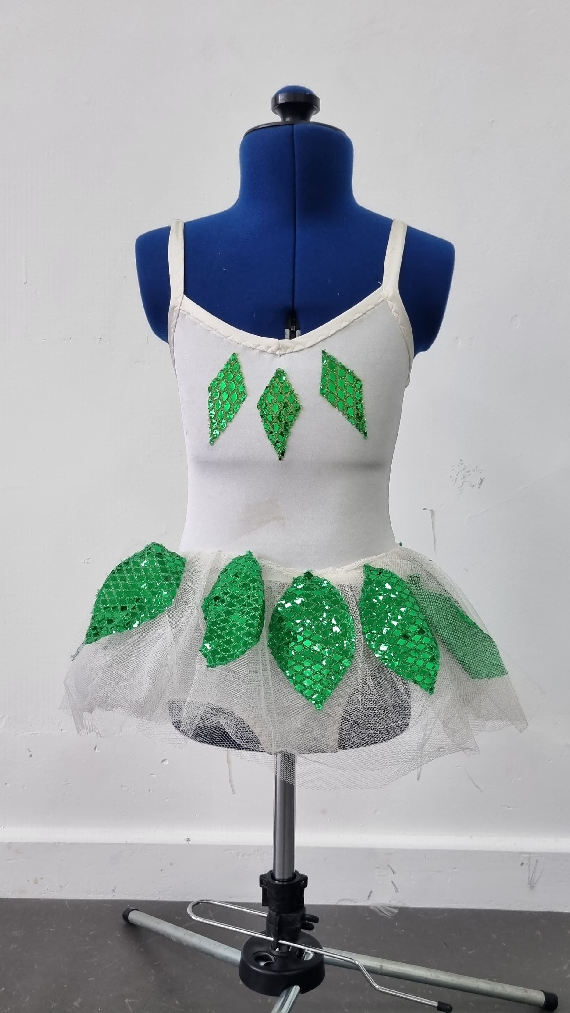 Diamond White Tutu (Red, Green & Blue) thumbnail 3