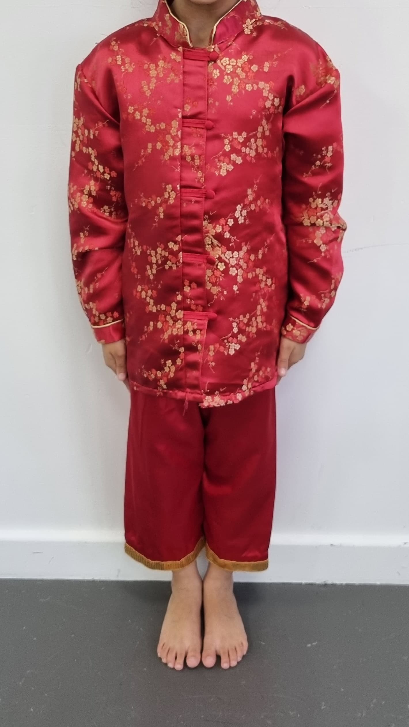 Chinese Top and Trousers (Various Colours) thumbnail 4