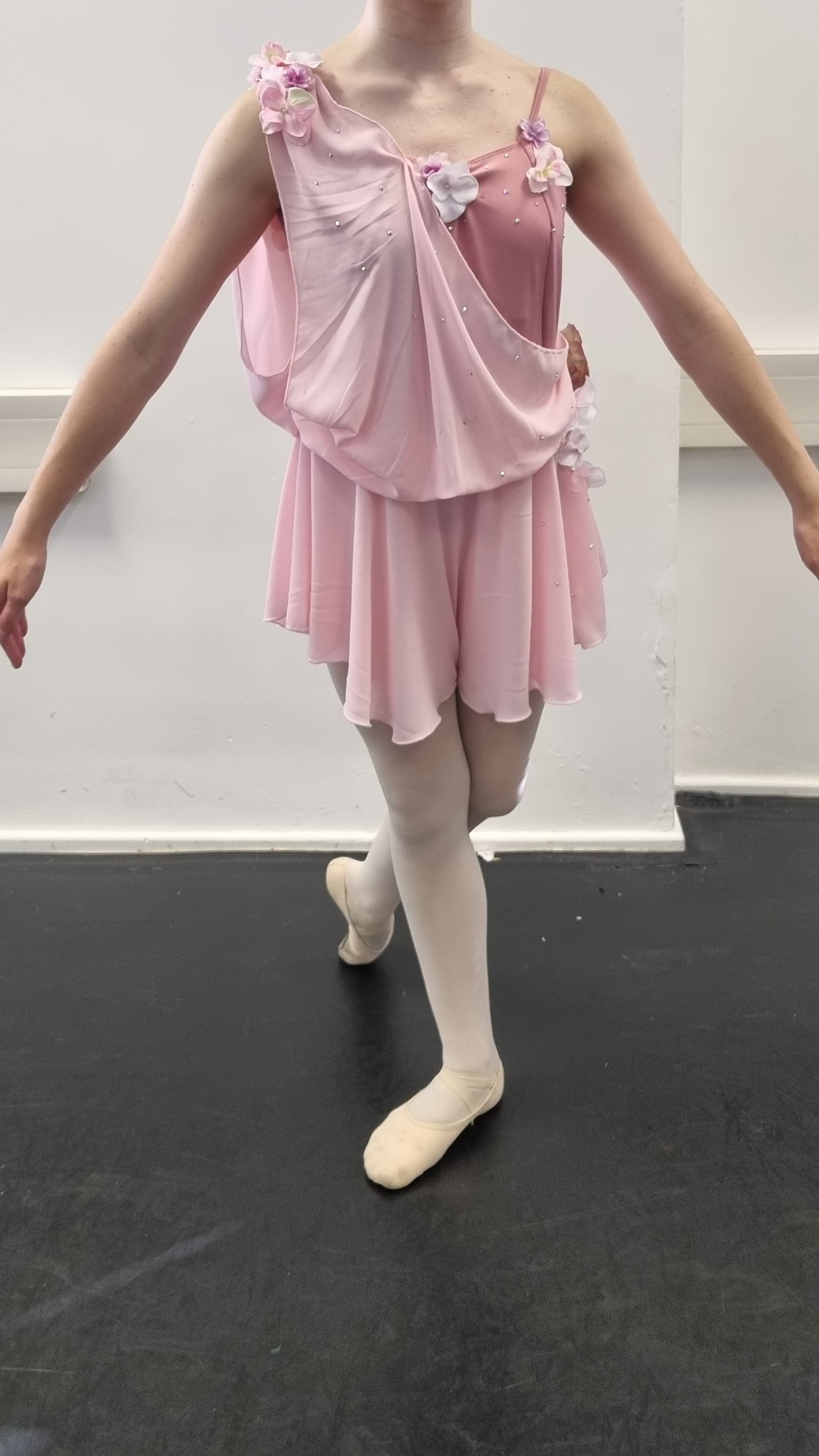 Don Quixote Floral Drape Dress  thumbnail 5