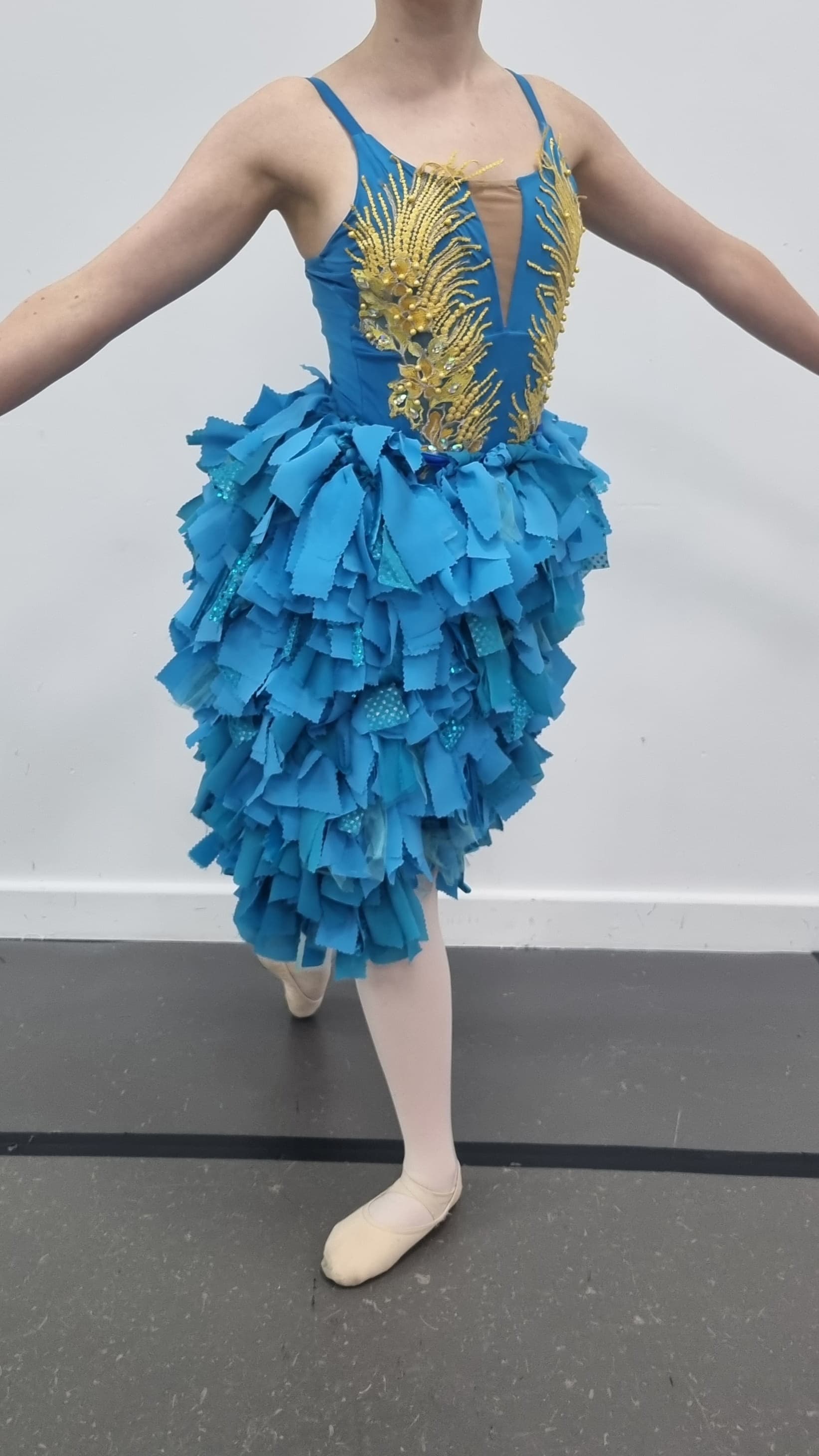 Kingfisher Blue Leotard thumbnail 2