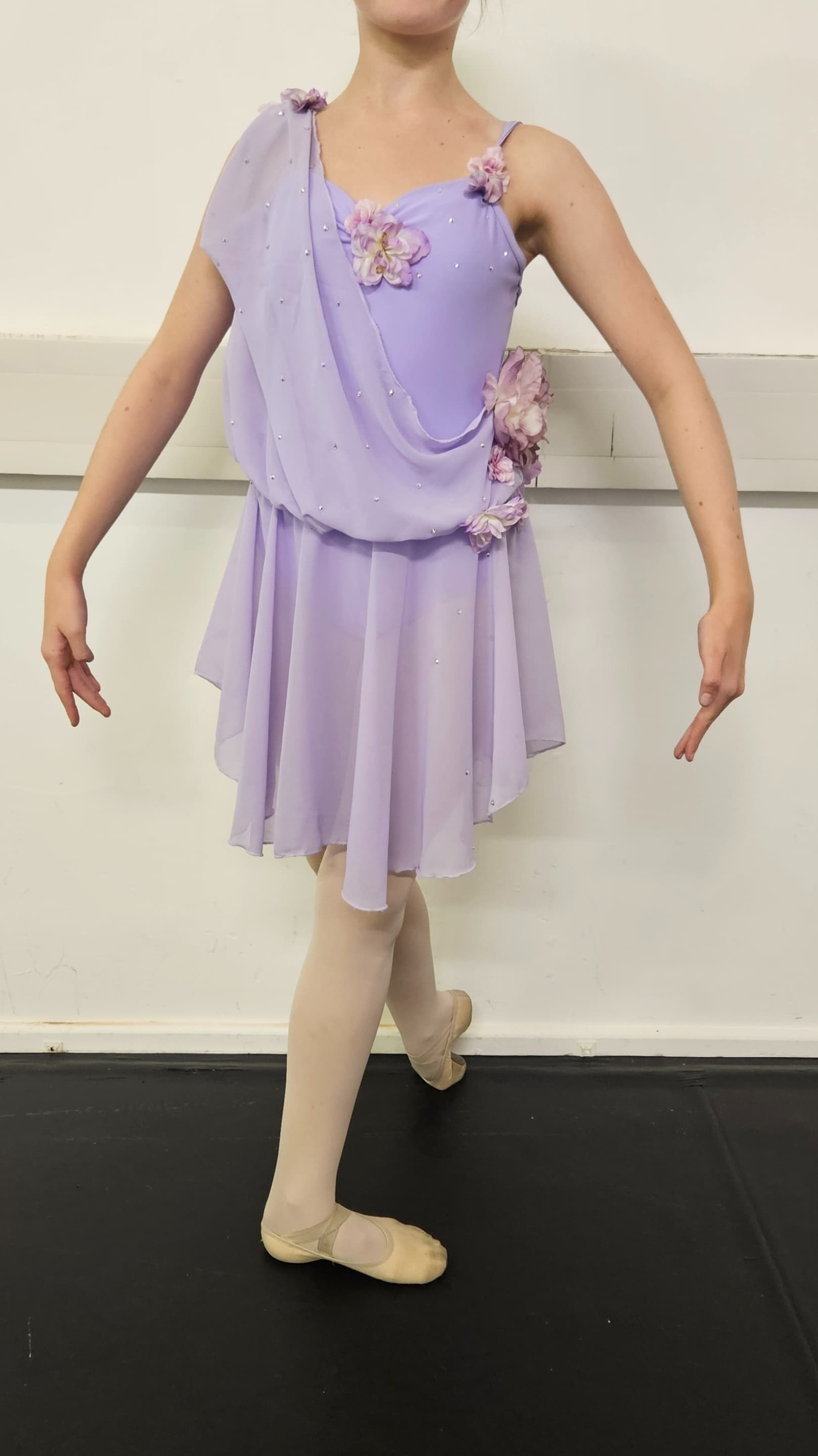 Don Quixote Floral Drape Dress  thumbnail 10
