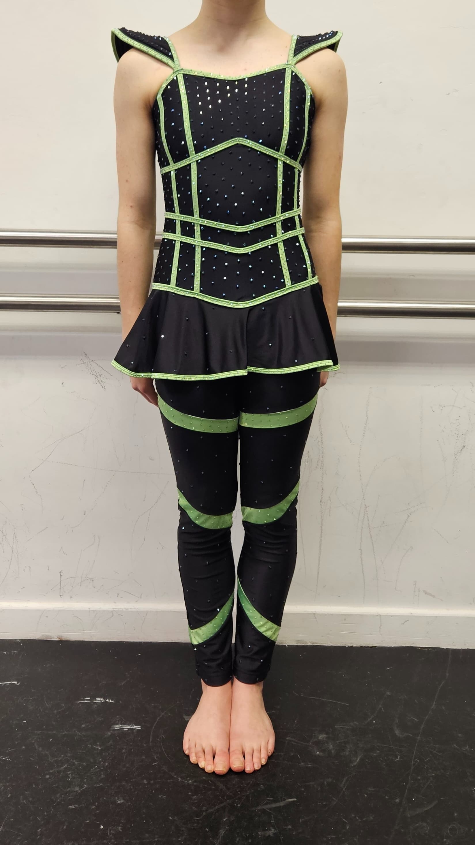 Transformers Black and Green Catsuit - Image 1