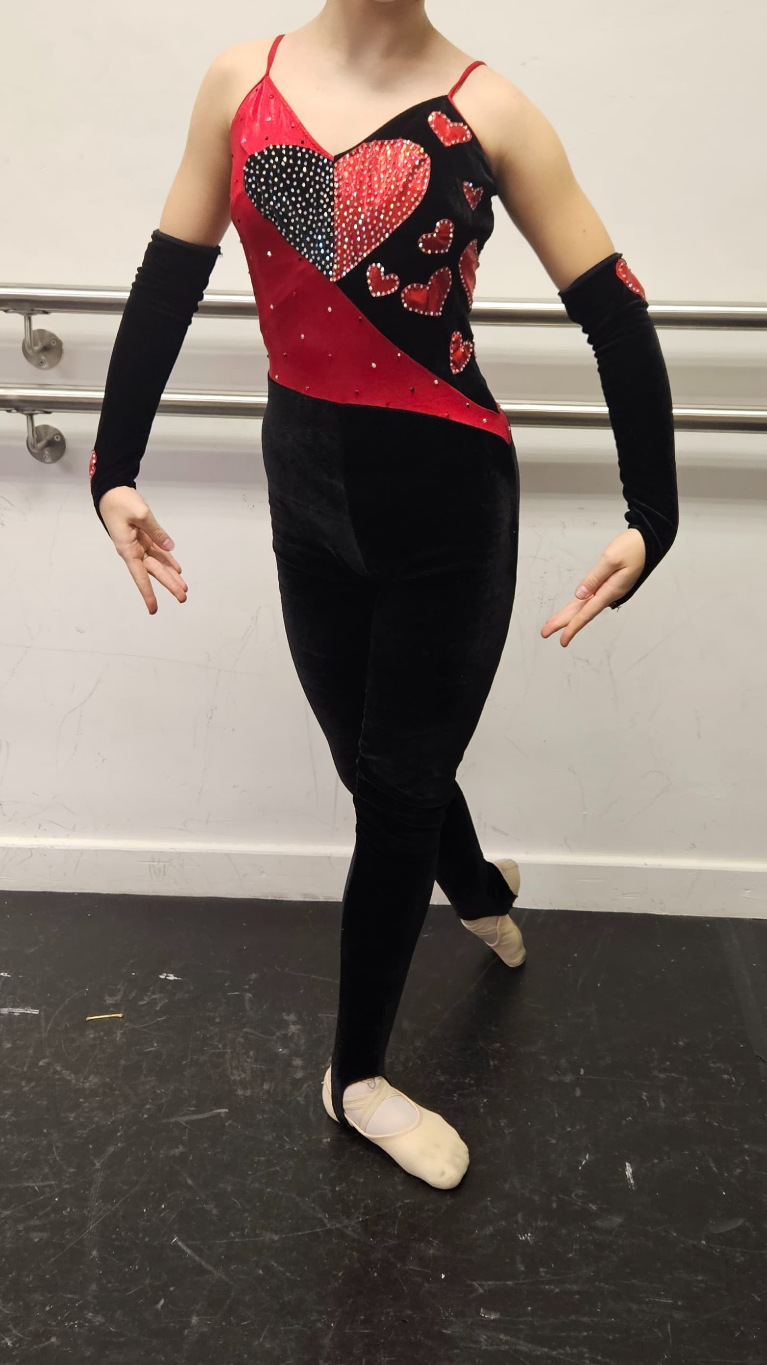 Alice in Wonderland Queen of Hearts Catsuit thumbnail 2