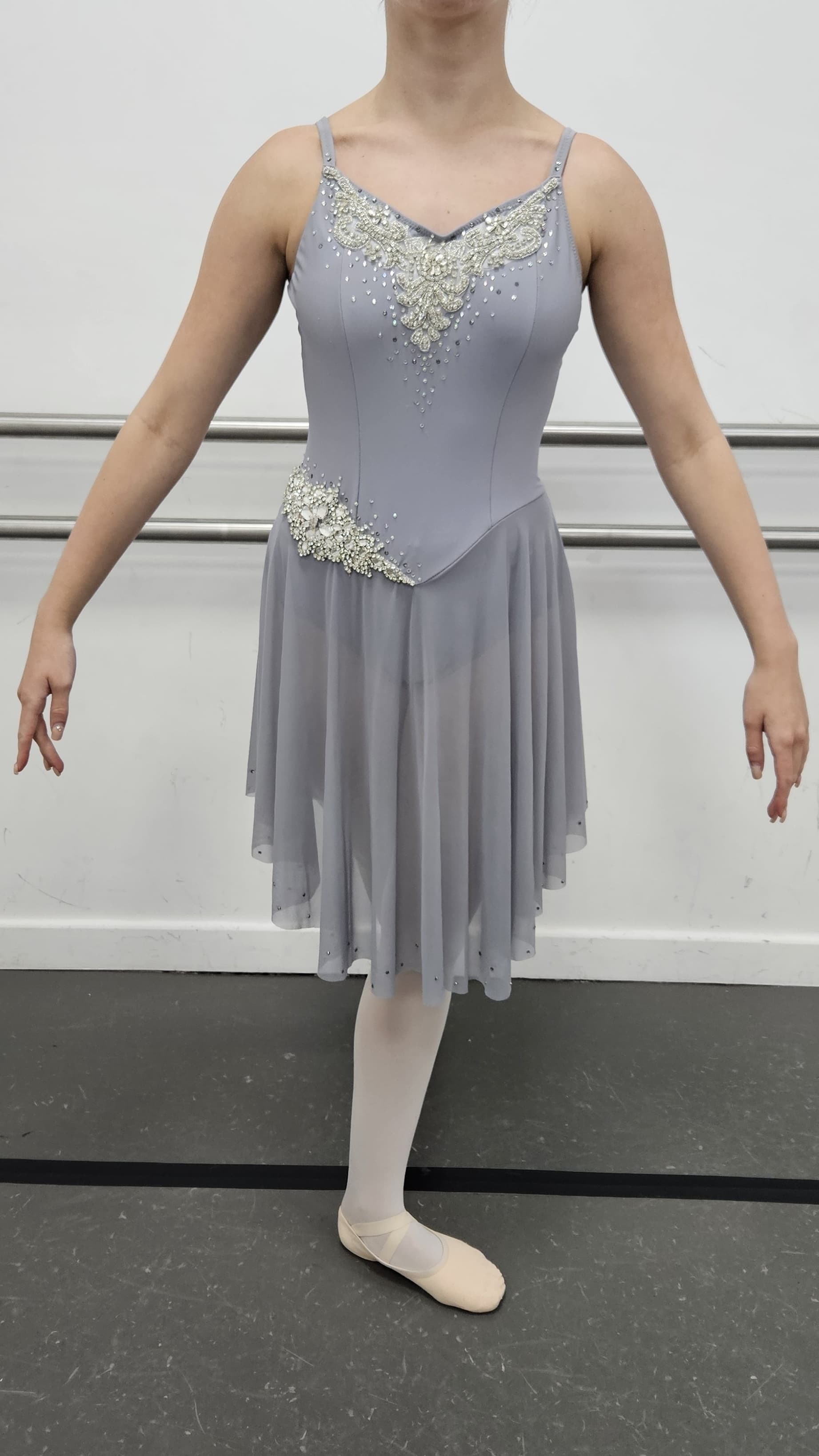 Reflections Grey Dress thumbnail 3