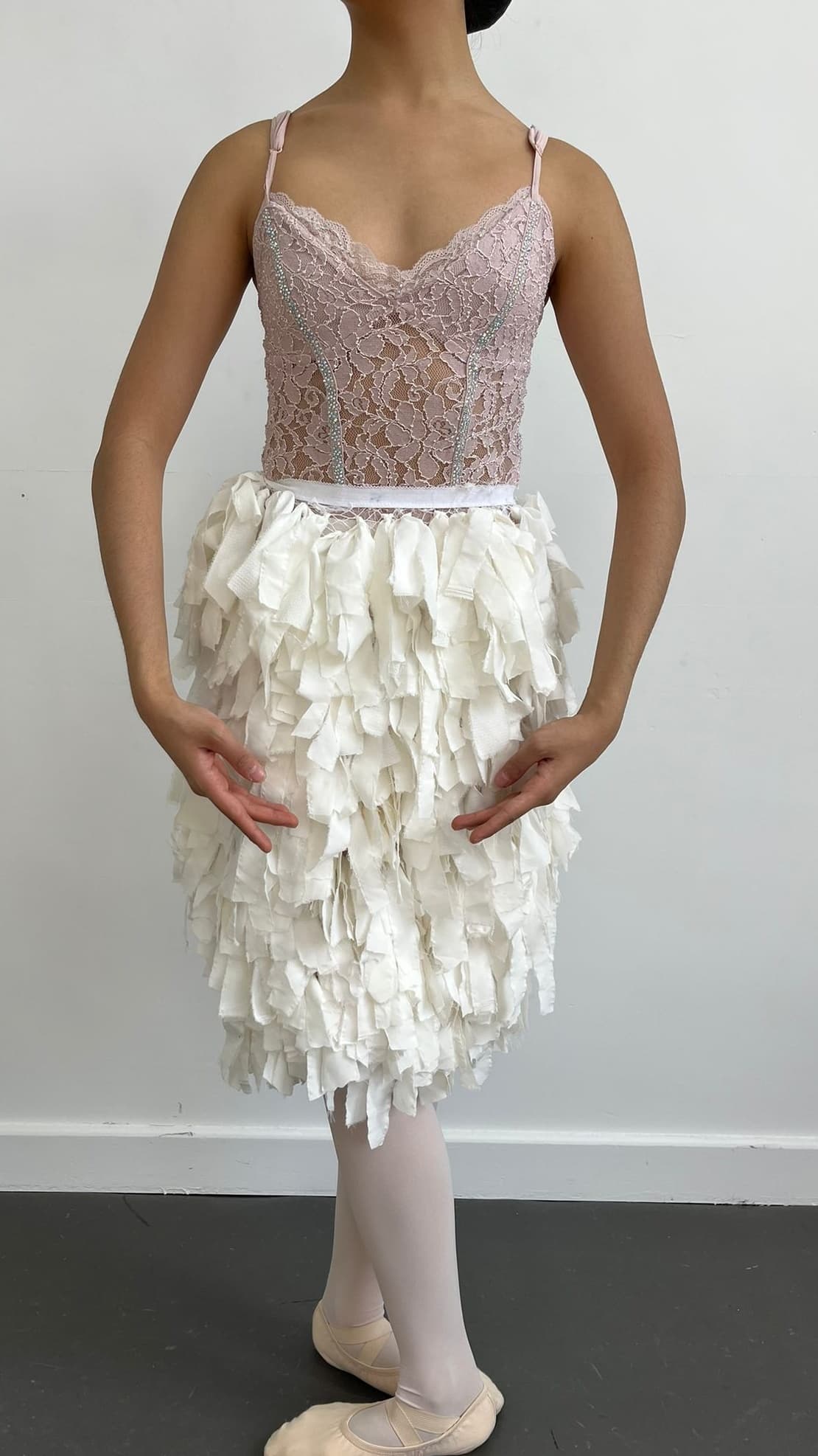 Swan / Flamingo Legs Trousers (Pink, Blue & White) thumbnail 3