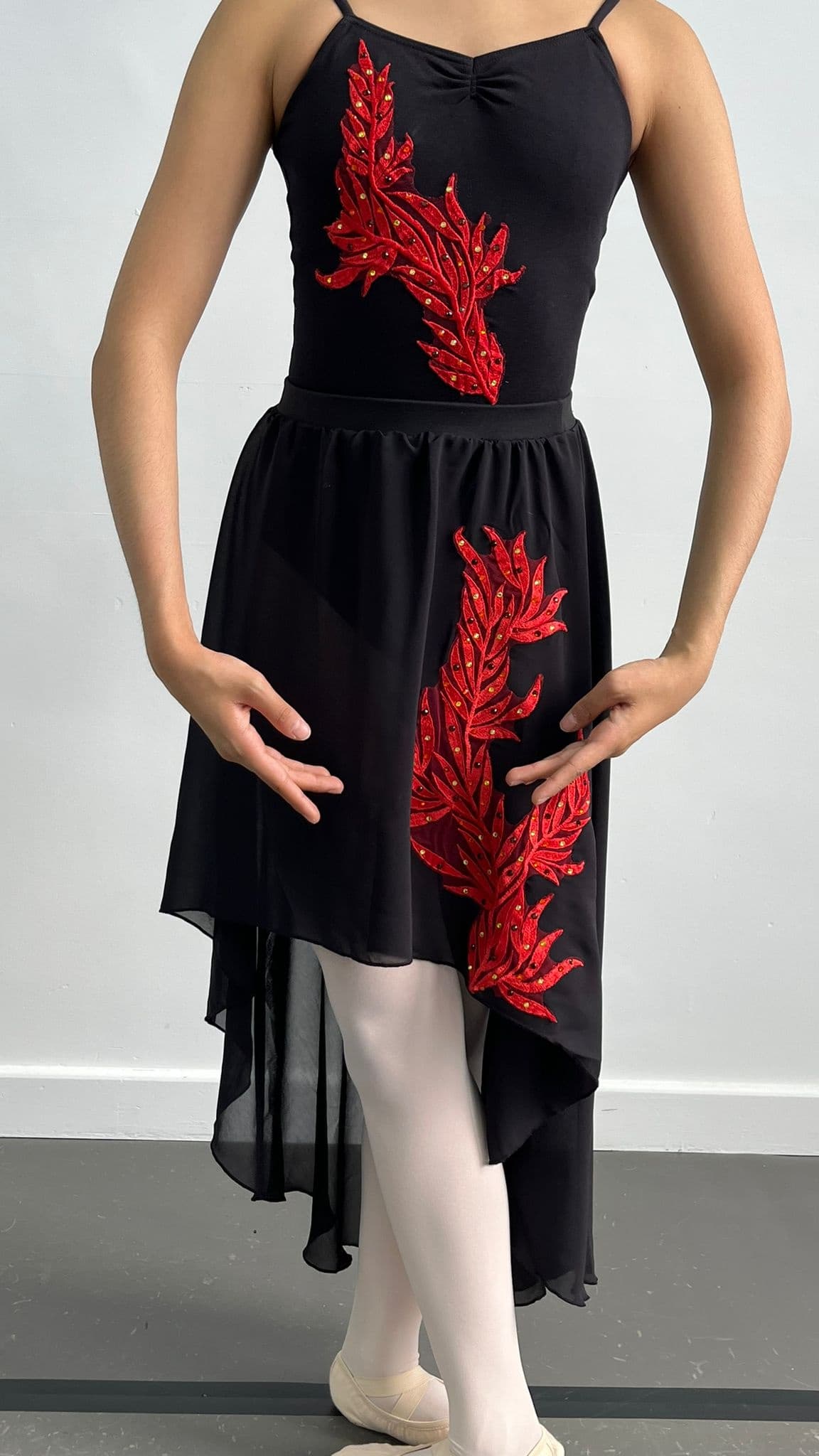 Bloch Black Leotard and Skirt Set thumbnail 3