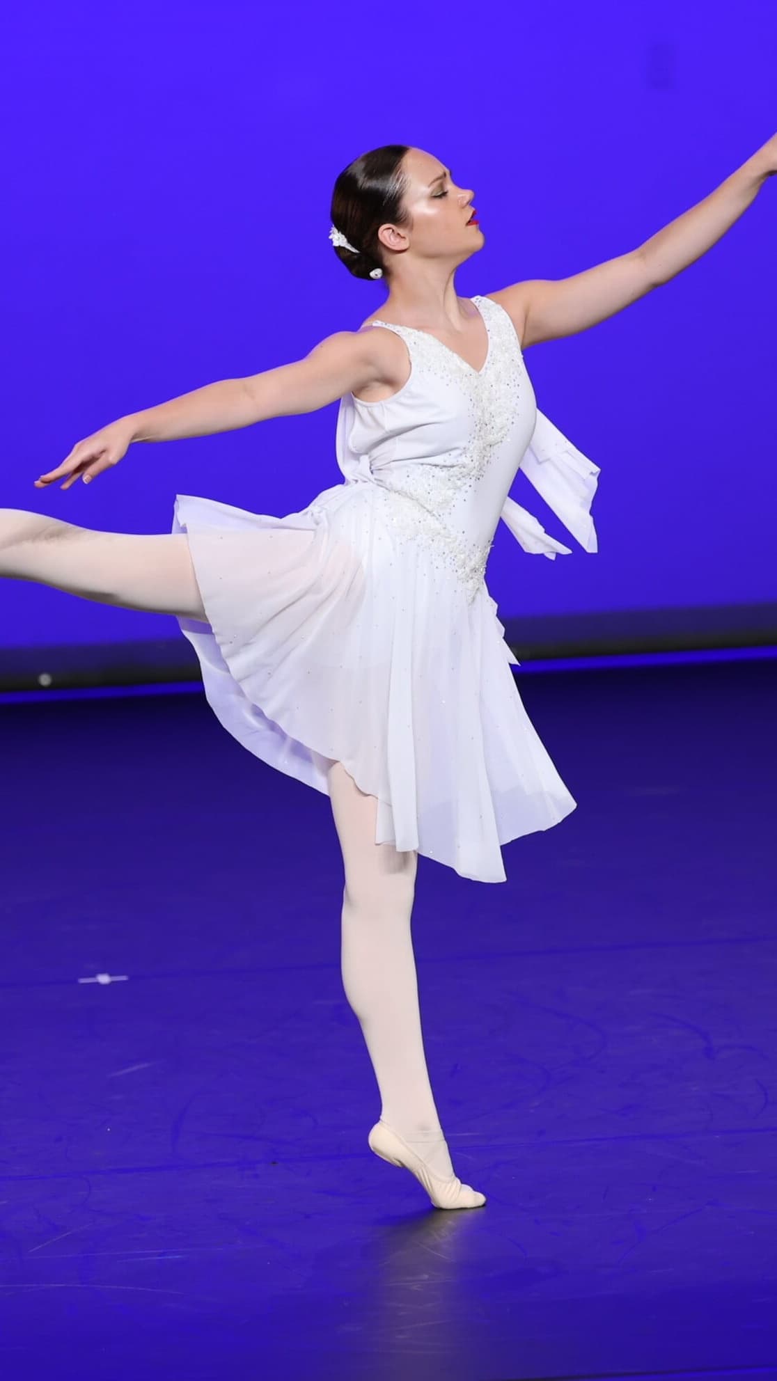 Ethereal Shadows White Ballet Dress  thumbnail 2