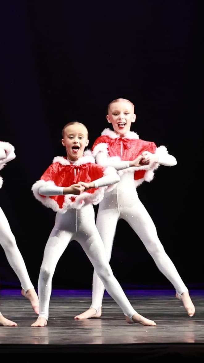 What’s This White Catsuit with Santa Shawl thumbnail 2
