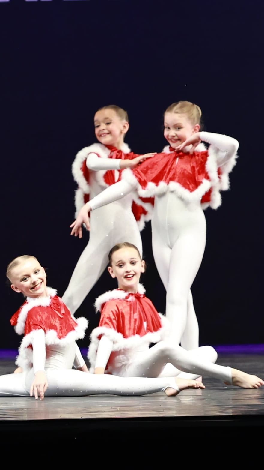 What’s This White Catsuit with Santa Shawl thumbnail 3