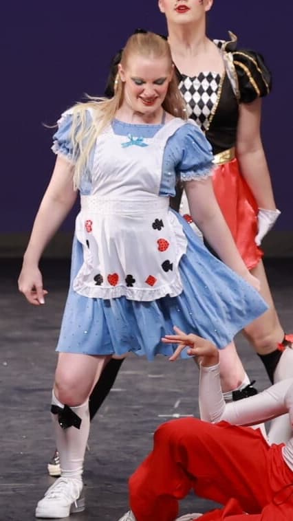 Alice in Wonderland Blue Dress thumbnail 2