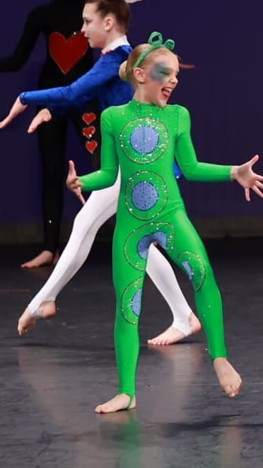 Alice in Wonderland Caterpillar Green Catsuit thumbnail 2