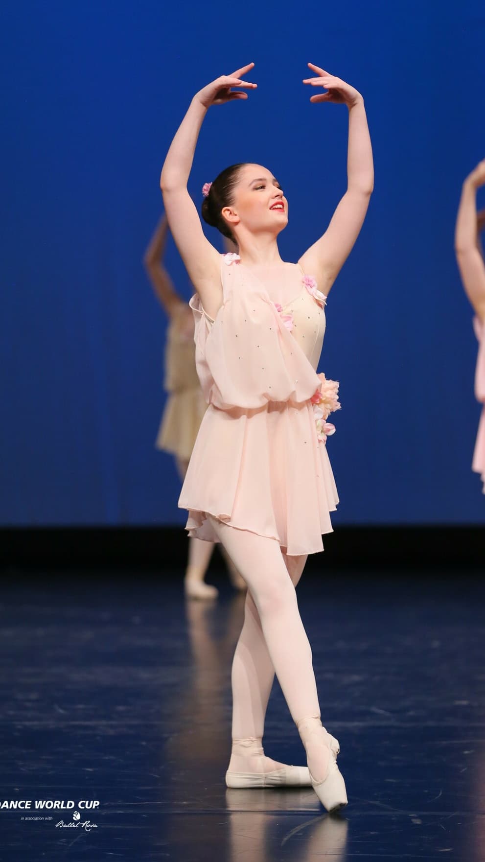 Don Quixote Floral Drape Dress  thumbnail 2