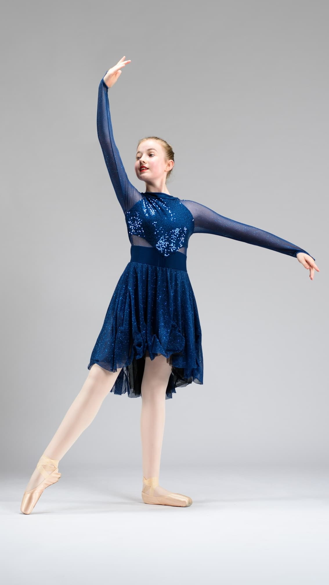 Revolution Navy Sequin Dress - Image 1