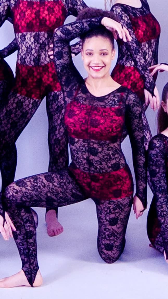 Black Lace Catsuit thumbnail 2