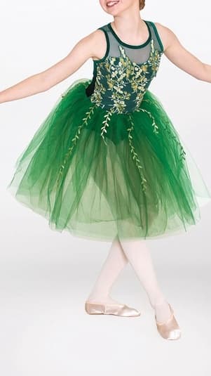 IDS Leaf Green Romantic Tutu thumbnail 4
