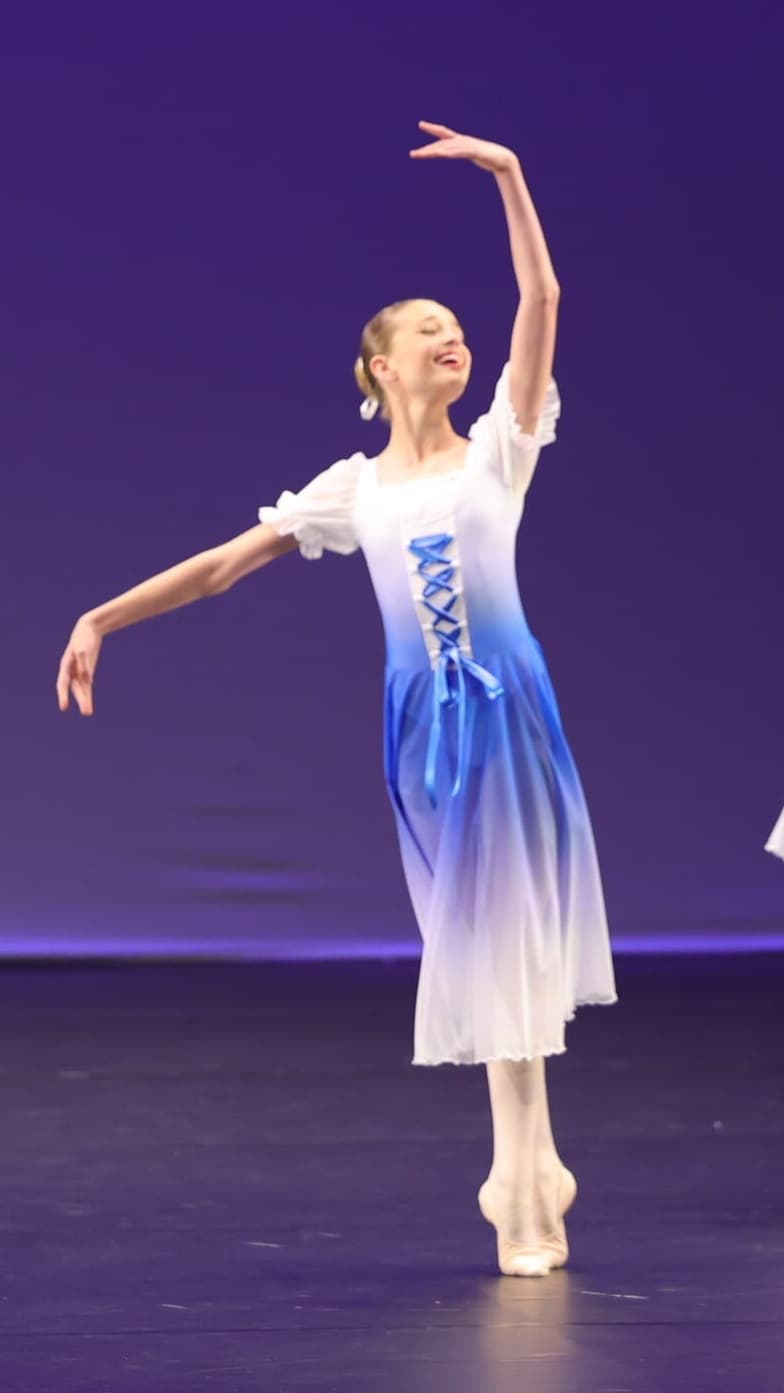Images Villager Blue Ombre Dress thumbnail 3