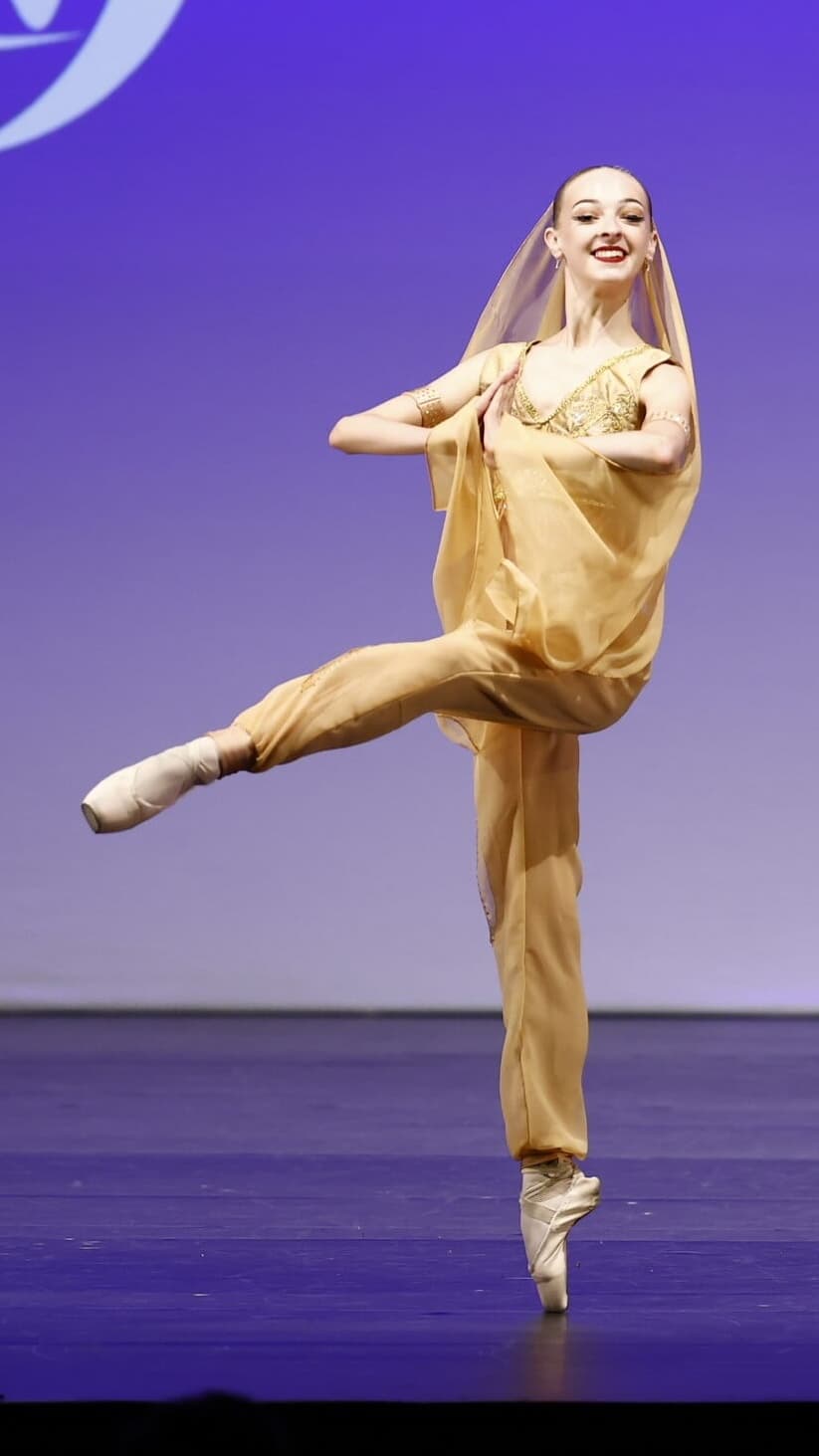 La Bayadere Gold Arbaian Trousers and Top thumbnail 3
