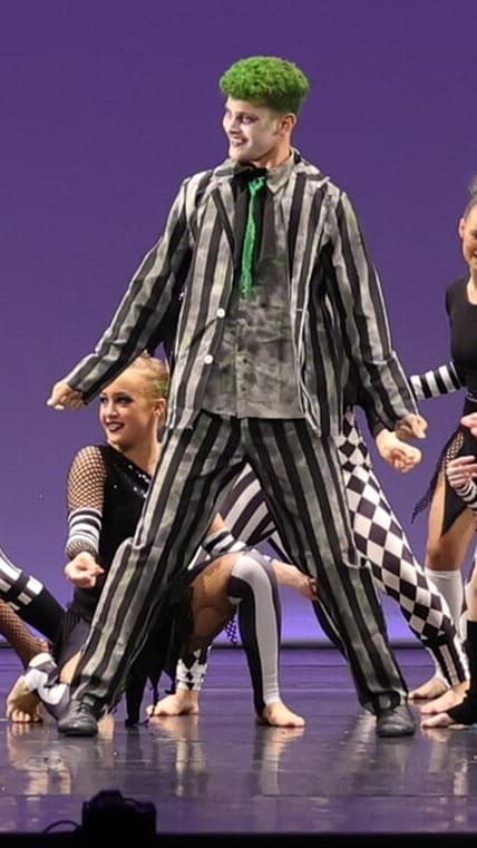 Beetlejuice Striped Top, Trouser & Jacket Set thumbnail 2