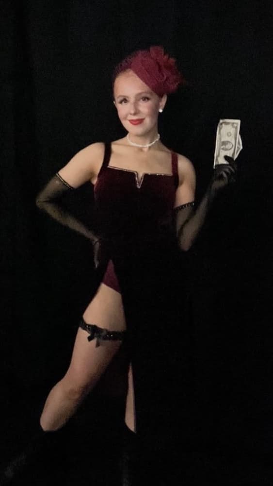 Weissman Dolls & Dolls Maroon Dress thumbnail 3
