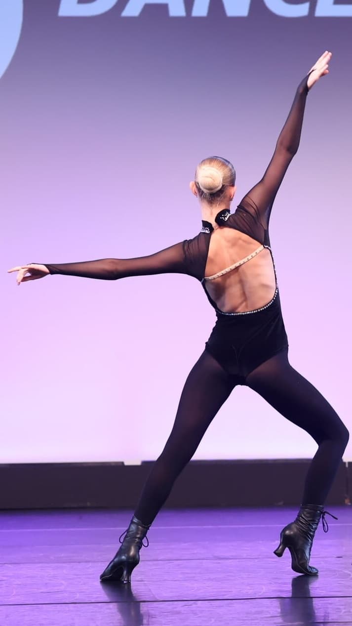 Black Velvet Leotard thumbnail 3