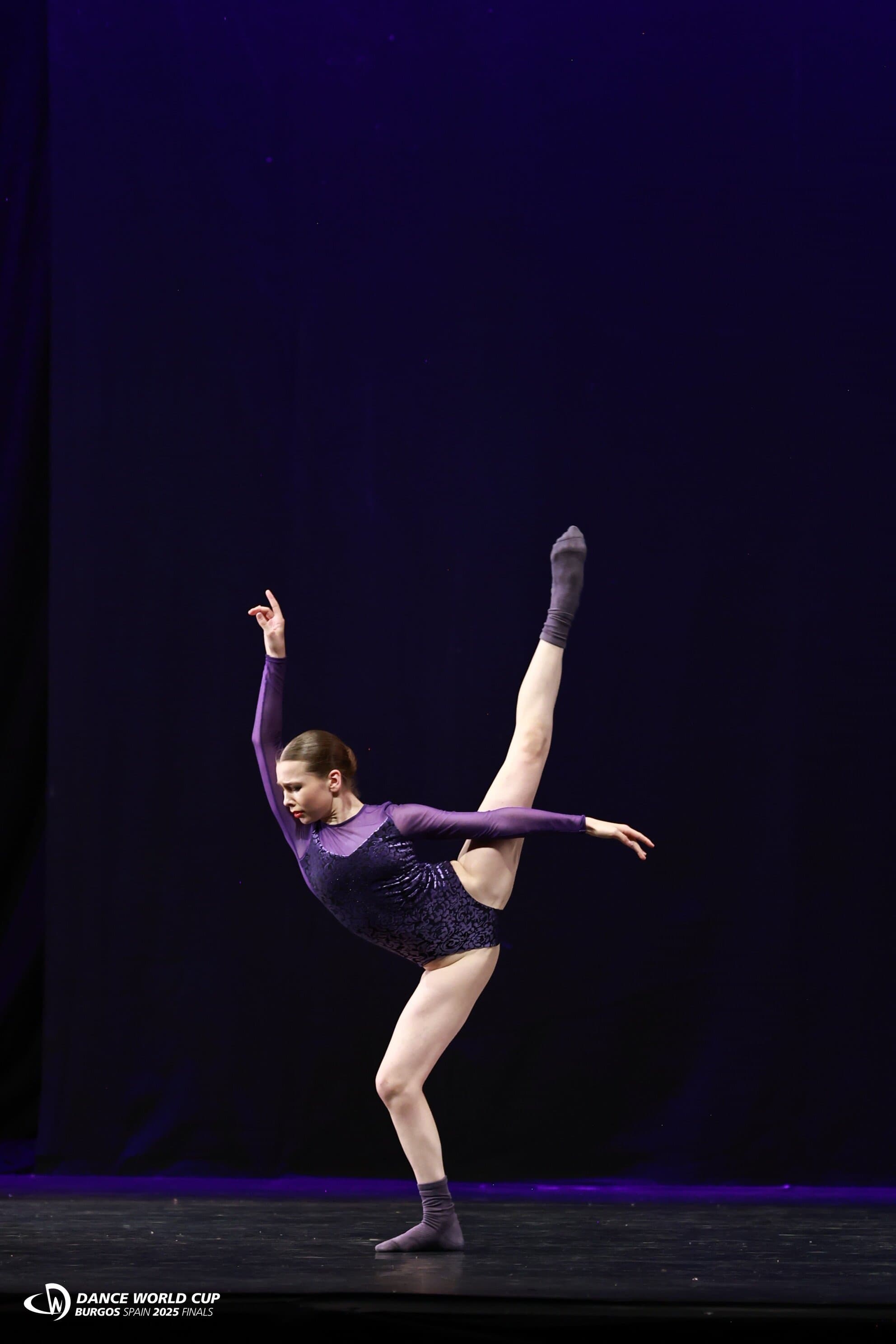 Weissman Winner Takes It All Purple Leotard