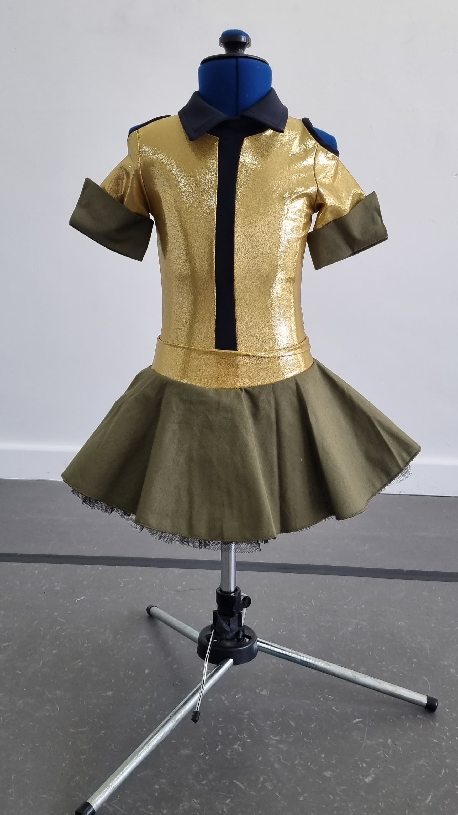 Revolution Army Gold Dress - Image 1