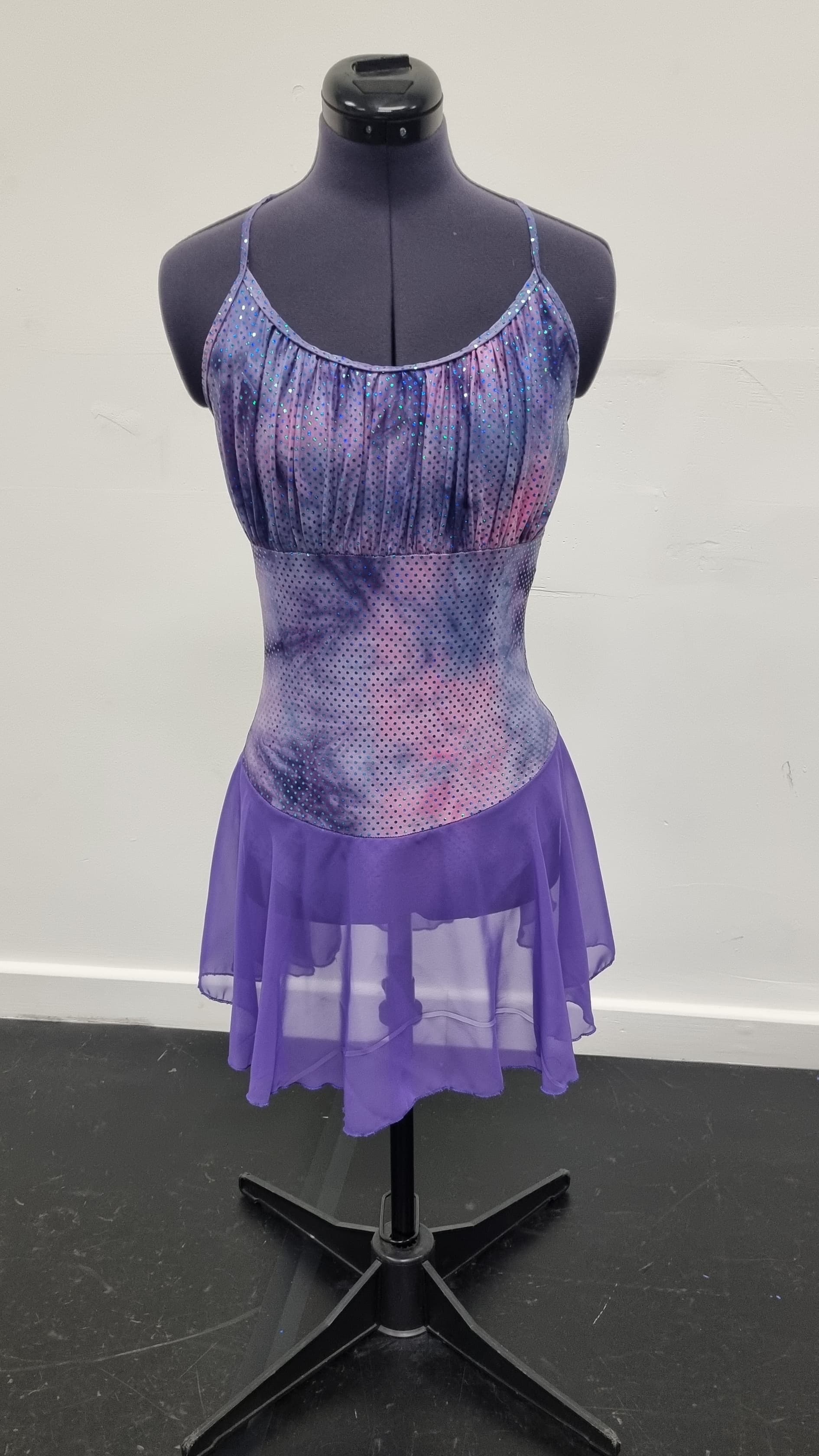 Purple Sequin Dress - Image 1