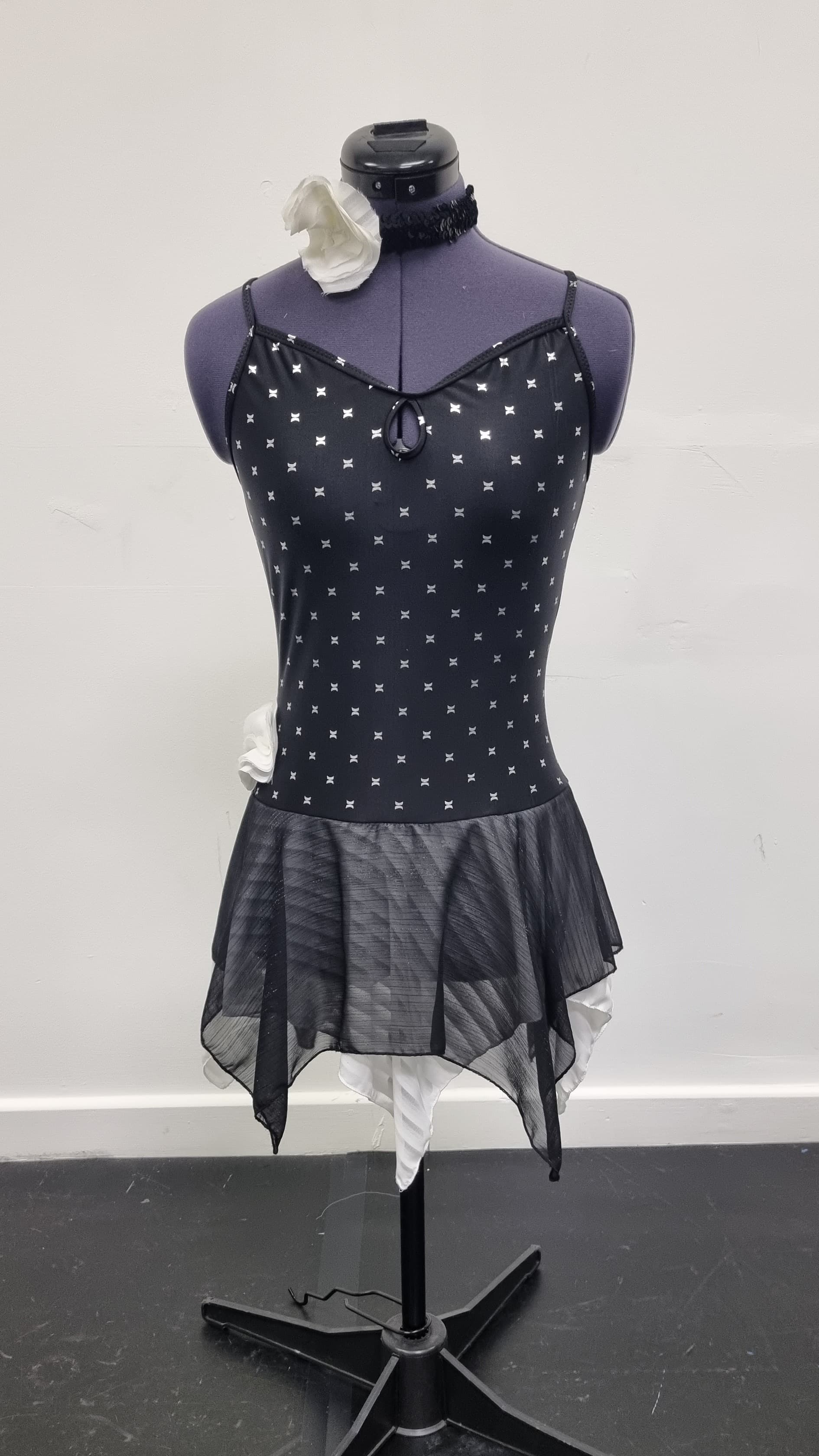Black and Silver Dress - Image 1