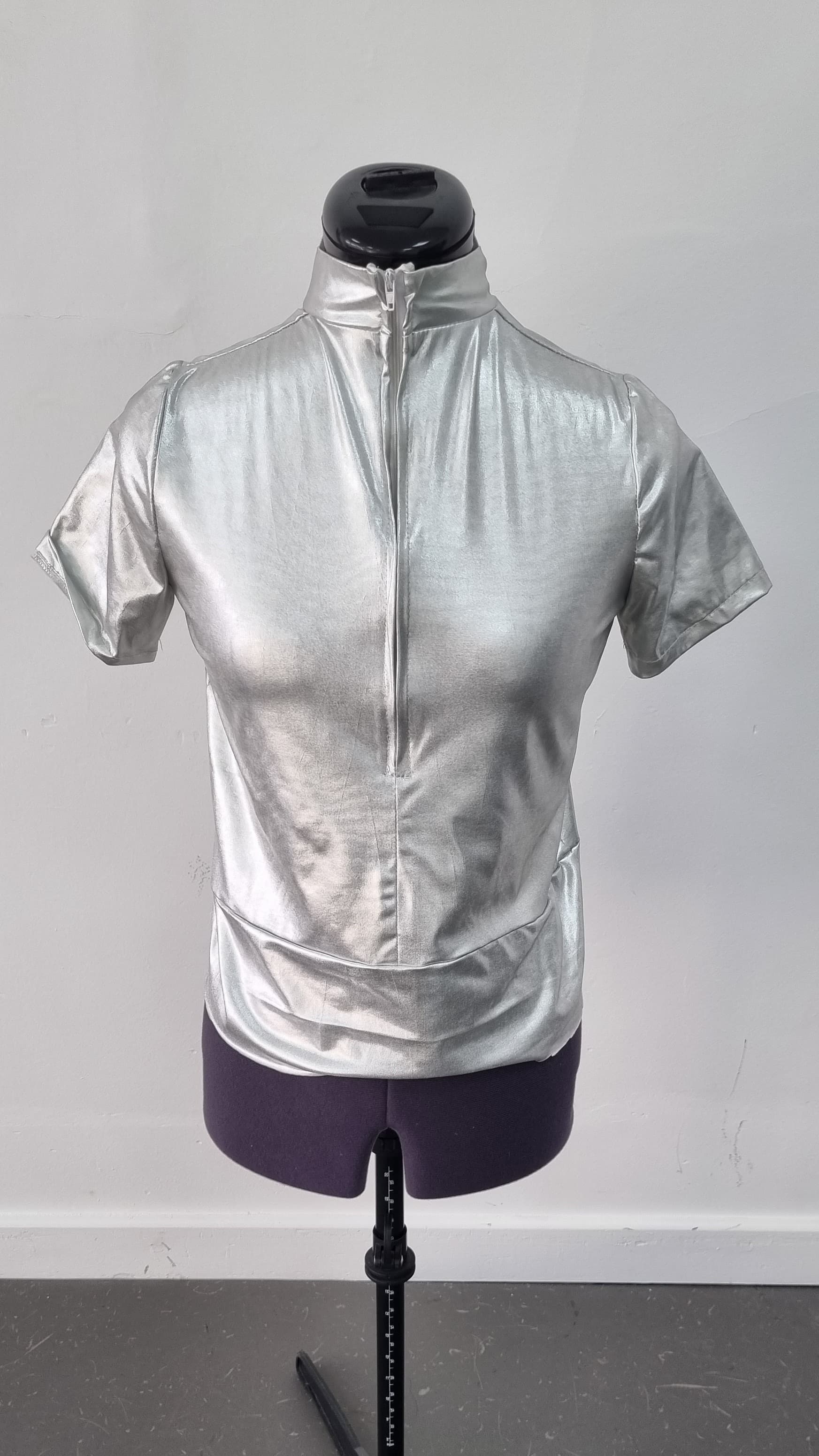 Metallic Silver Top - Image 1