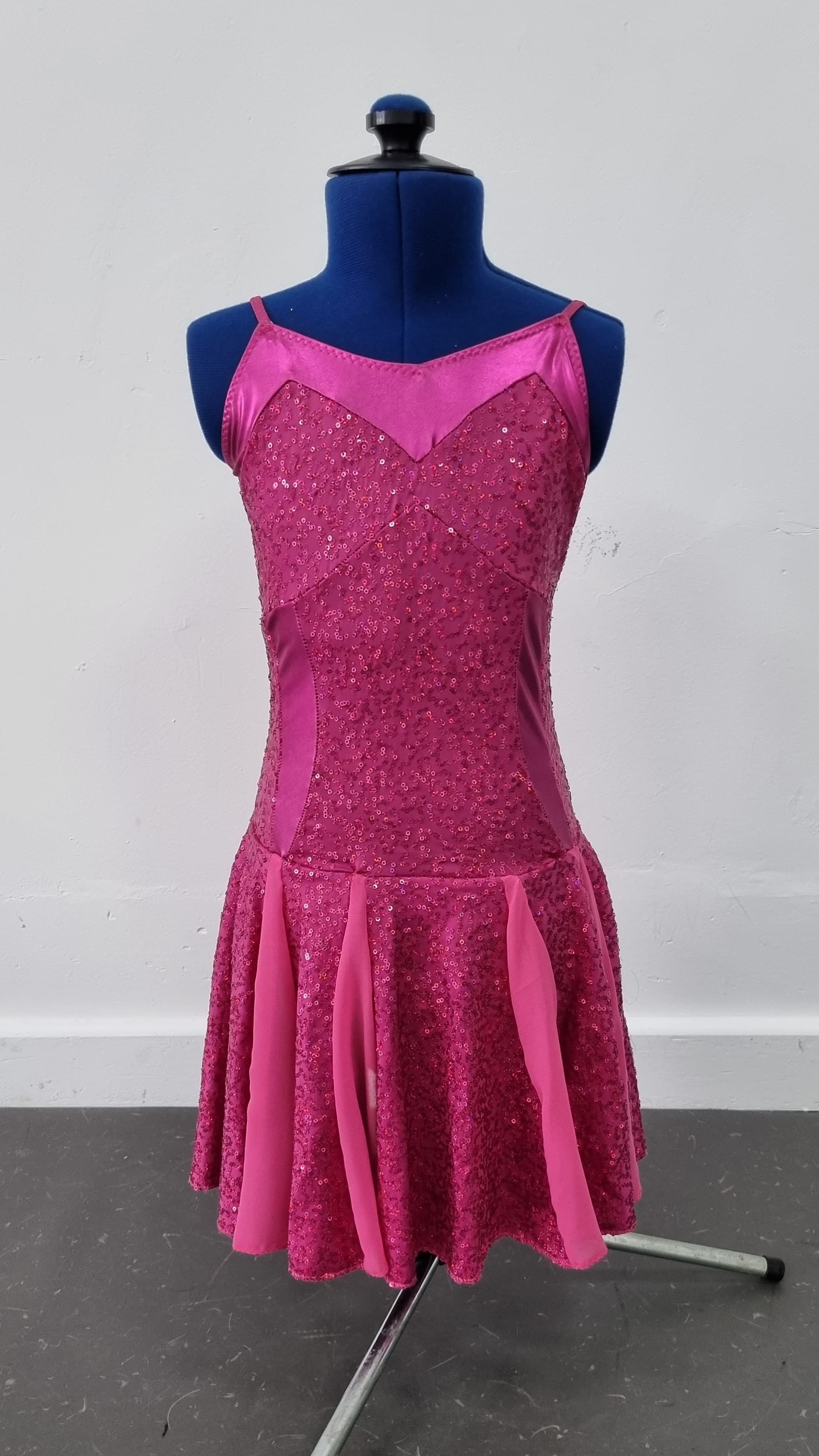 Pink Sequin Dress - Image 1