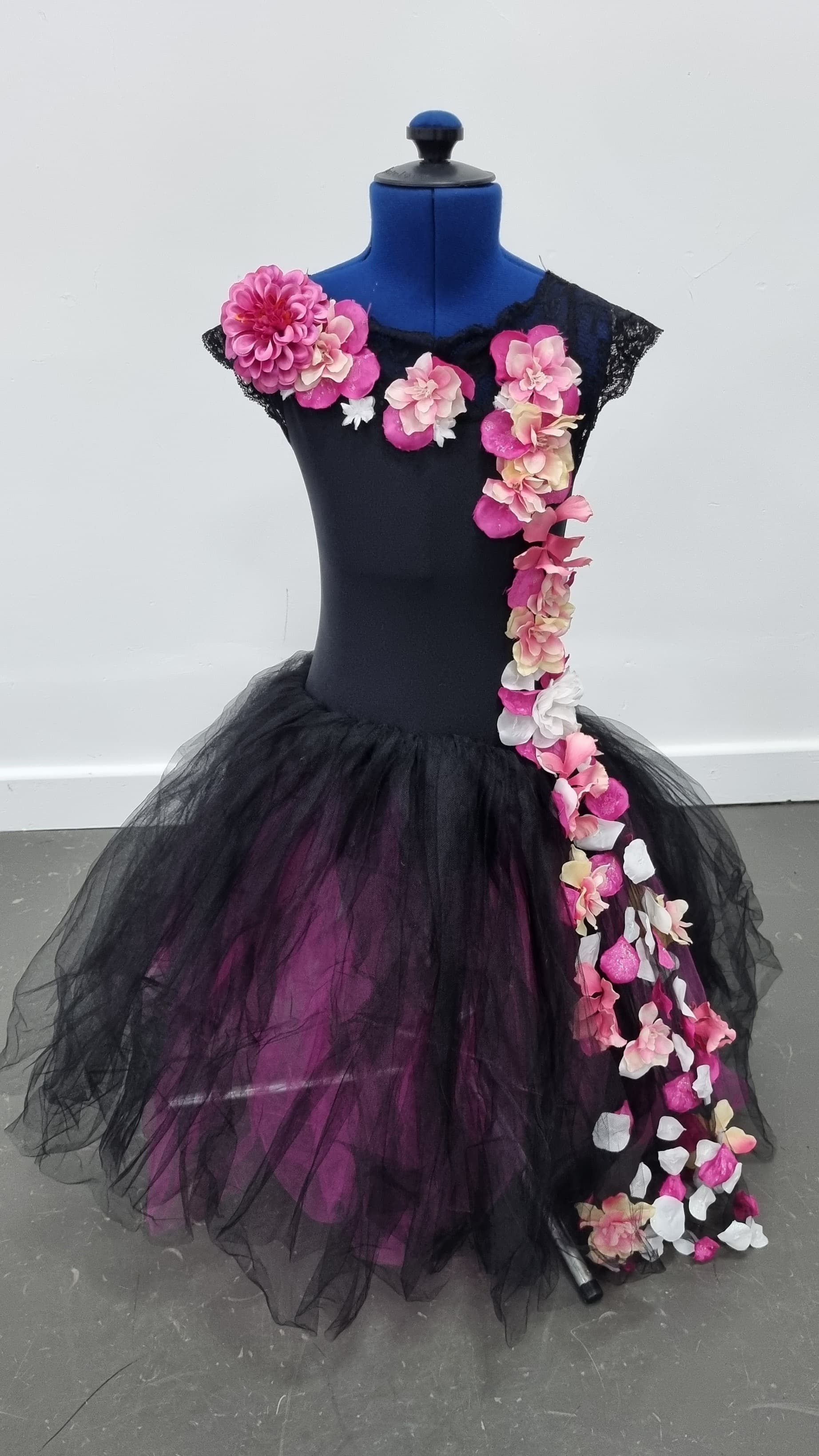 Flower Black Romantic Tutu - Image 1