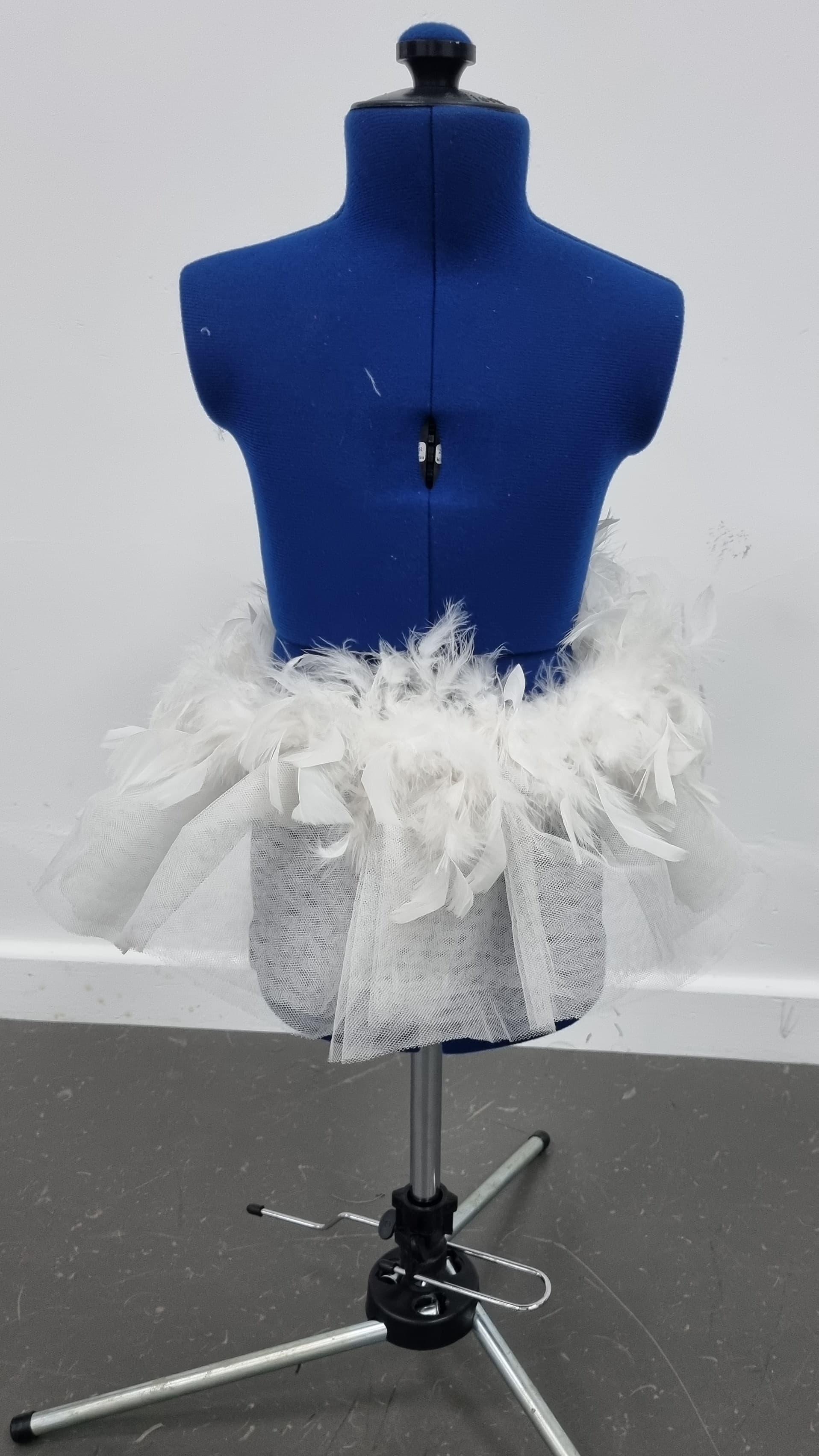 Katz Feather White Tutu Skirt - Image 1