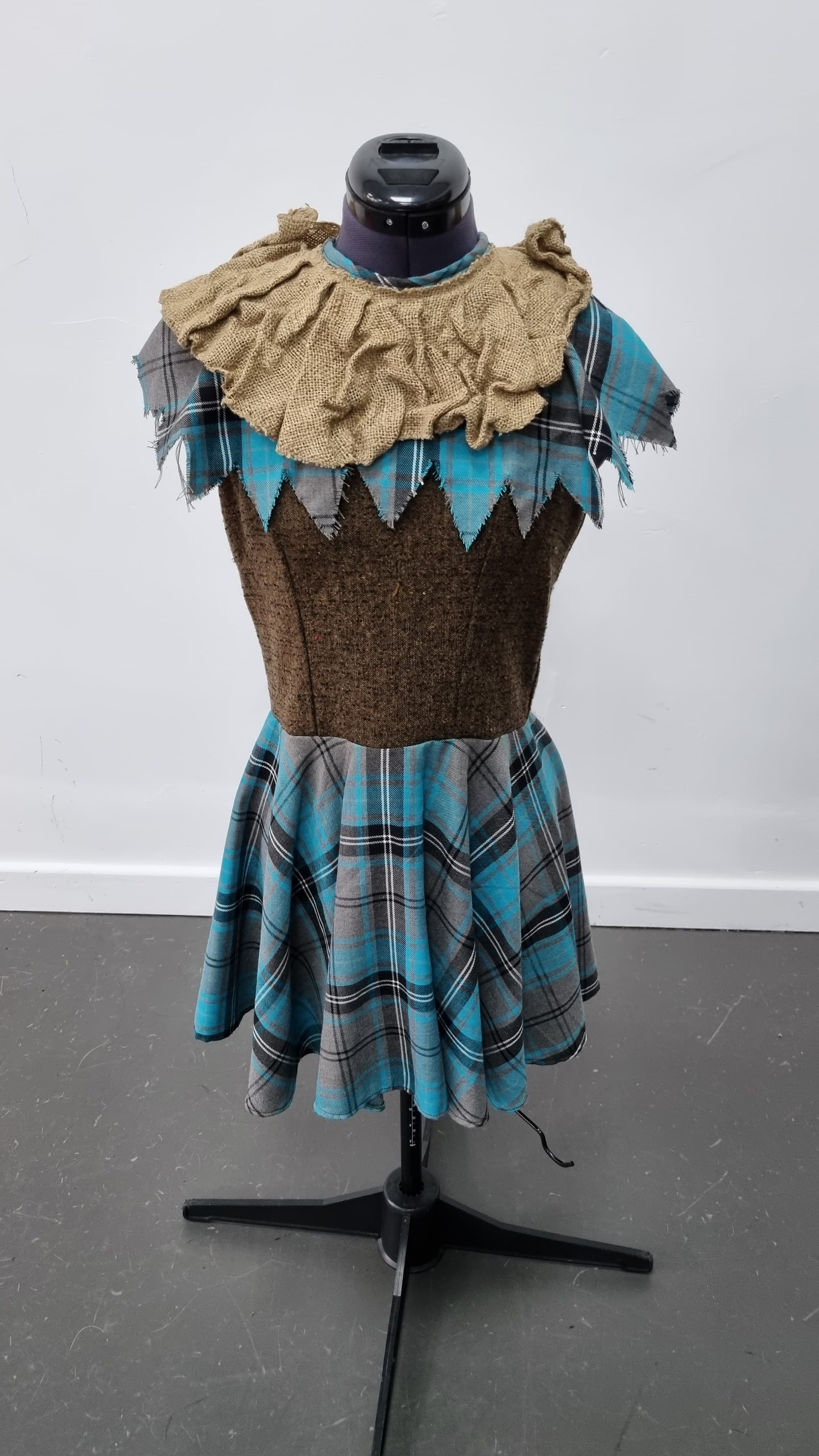 Scarecrow Checked Dress (Pink & Blue) - Image 1