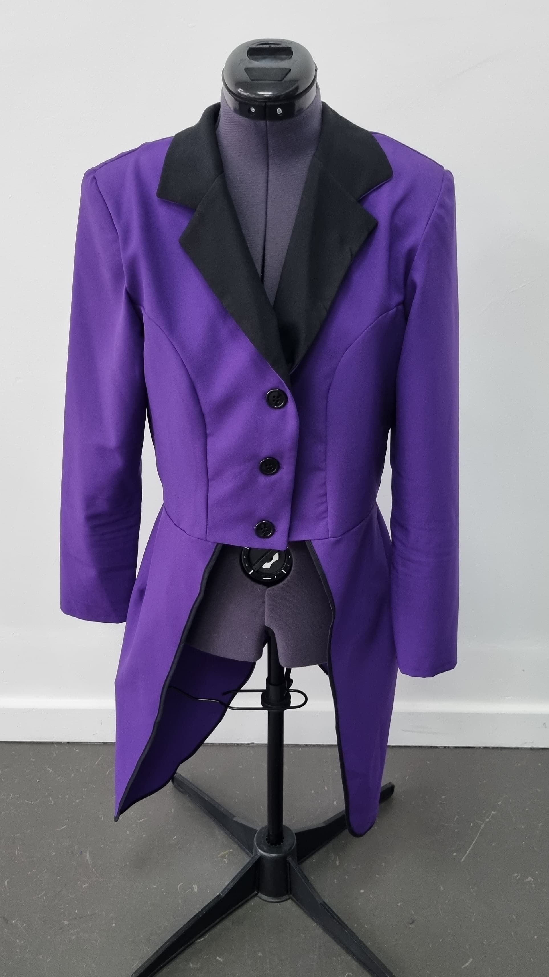 IDS Willy Wonka Purple Tailcoat Jacket - Image 1