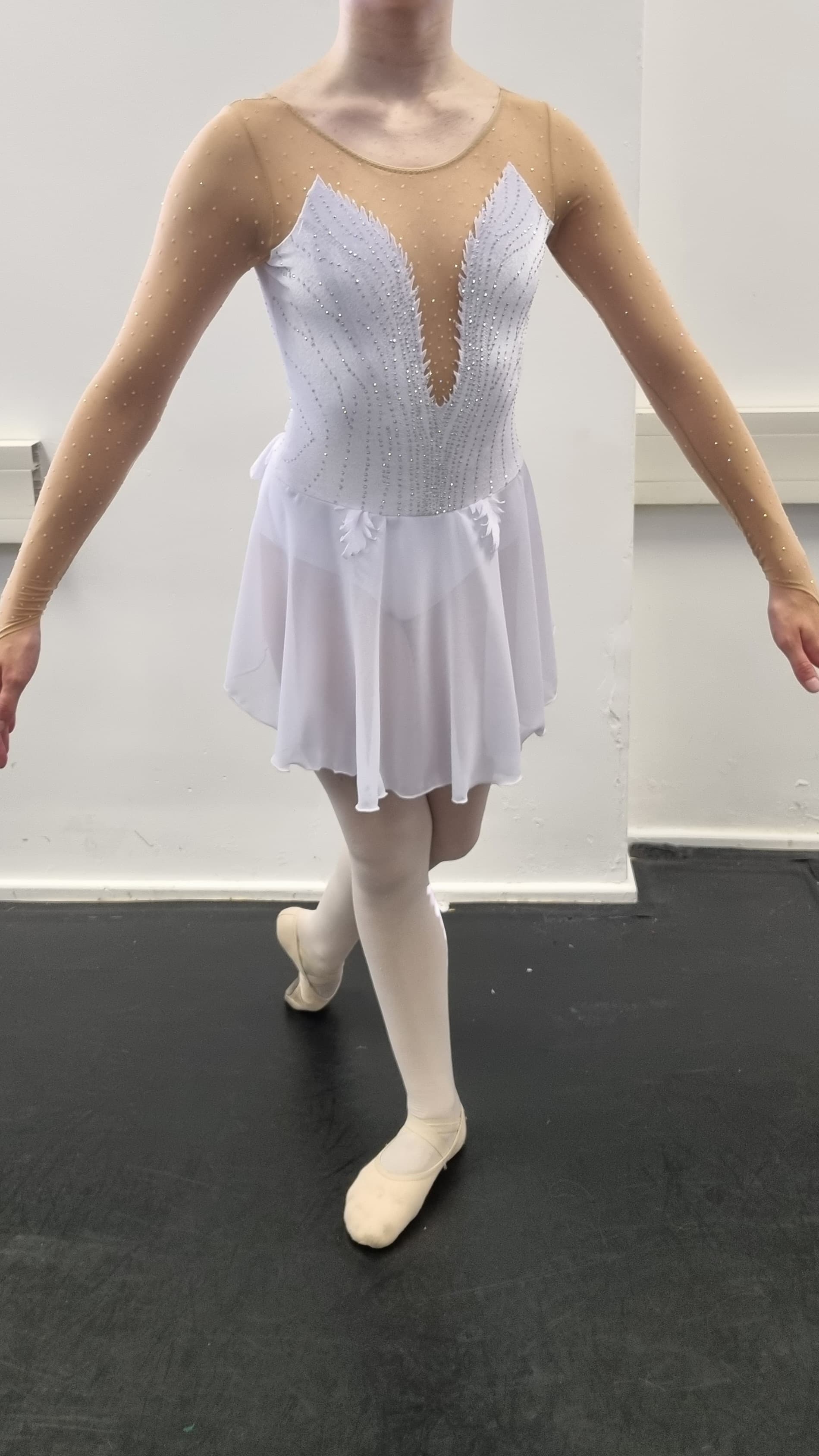 Swan Dress (Black & White) - Image 1