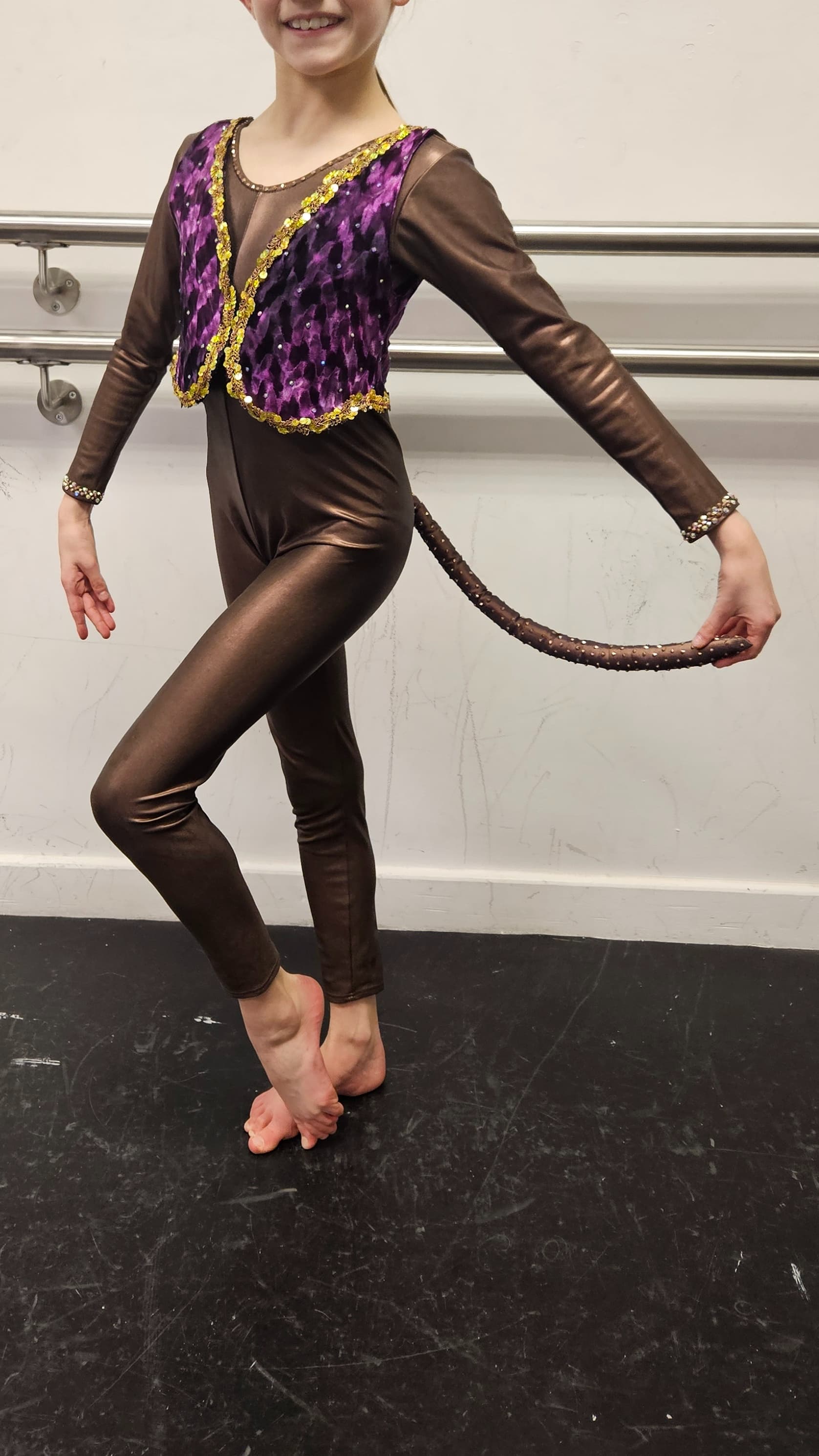 Cinderella Mouse / Dormouse Animal Brown Catsuit - Image 1