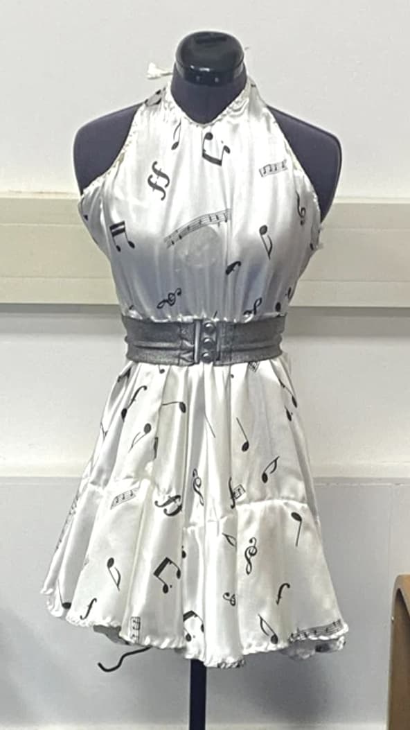 Rock N Roll Musical Notes Dress - Image 1